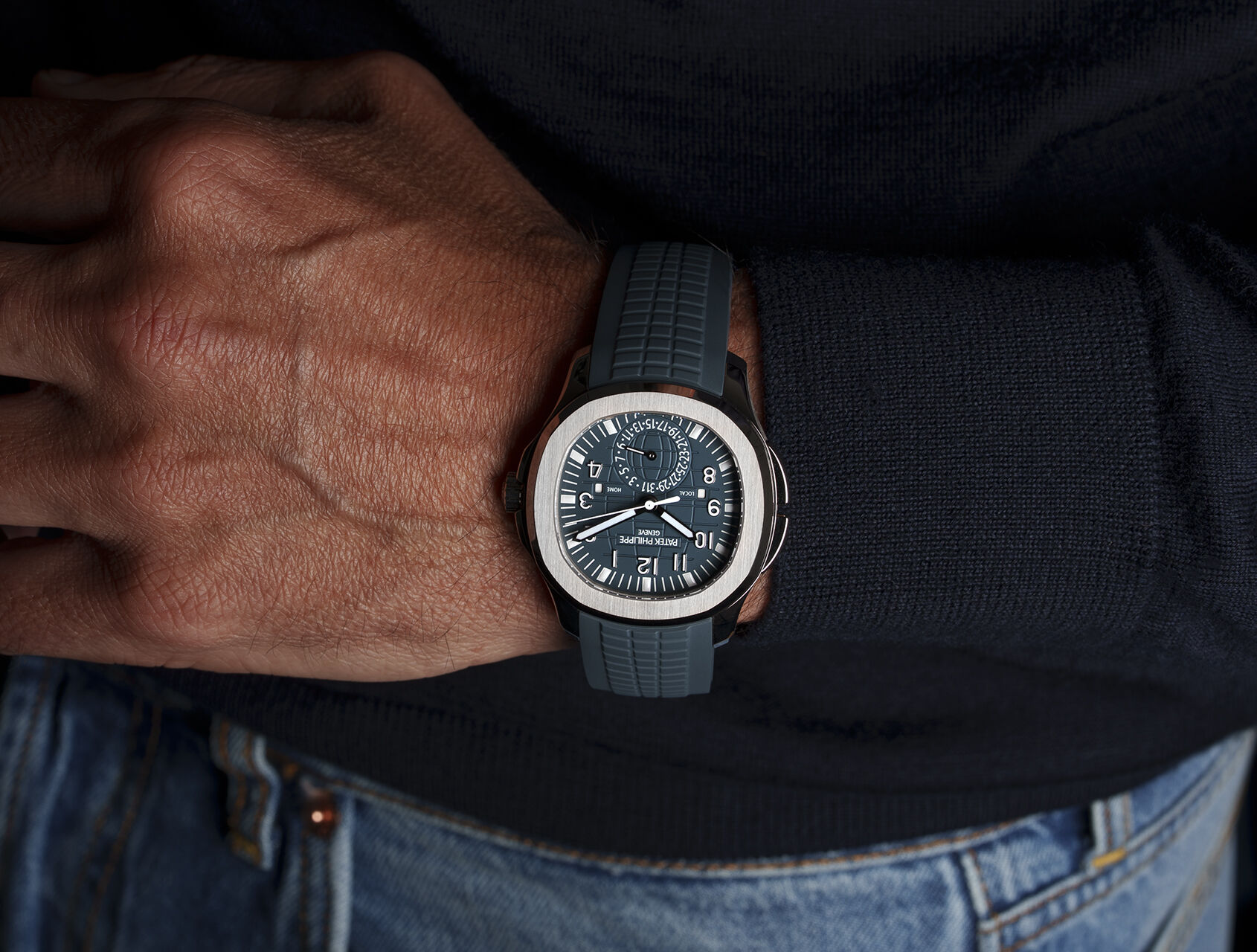 ref 5164G-001 | Aquanaut Travel Time | Patek Philippe Aquanaut Travel Time