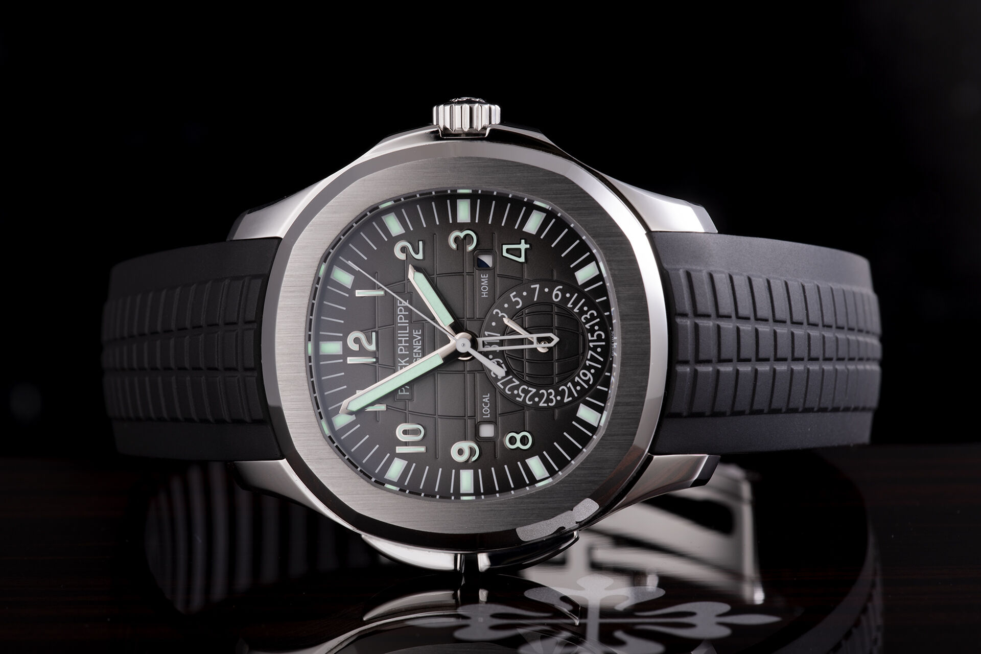 ref 5164A-001 | Box & Certificate | Patek Philippe Aquanaut Travel Time