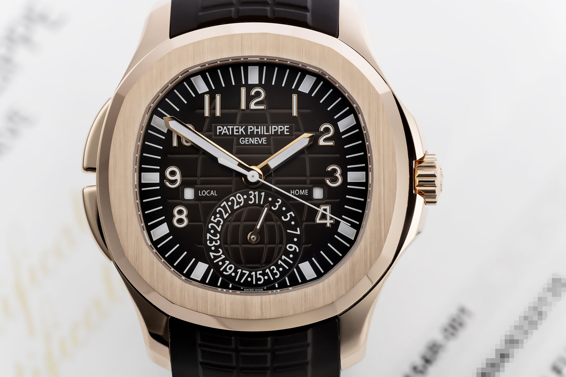 ref 5164R-001 | Box & Certificate  | Patek Philippe Aquanaut Travel Time