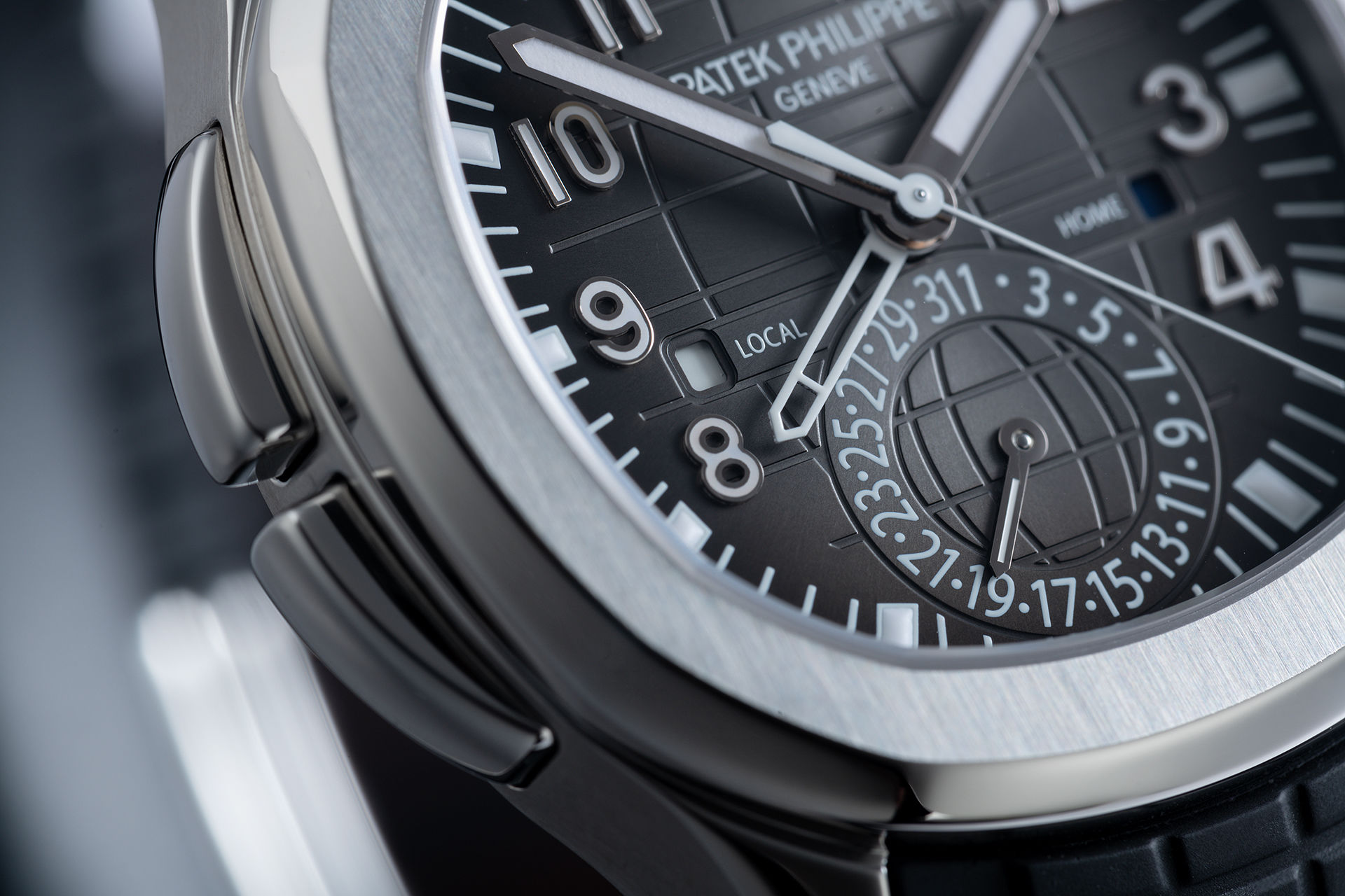 Patek Philippe Aquanaut Travel Time Watches Ref 5164a 001 Under Patek Philippe Warranty The Watch Club Patek Philippe Aquanaut Travel Time Watches Ref 5164a 001 Under Patek Philippe Warranty The Watch Club