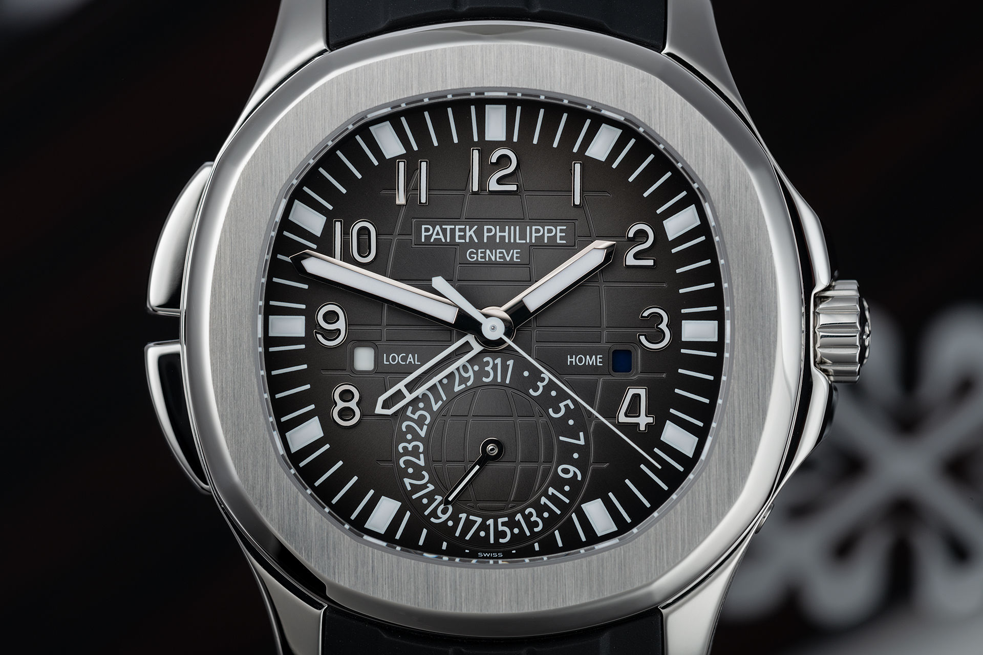 ref 5164A-001 | 'Under Patek Philippe Warranty'  | Patek Philippe Aquanaut Travel Time