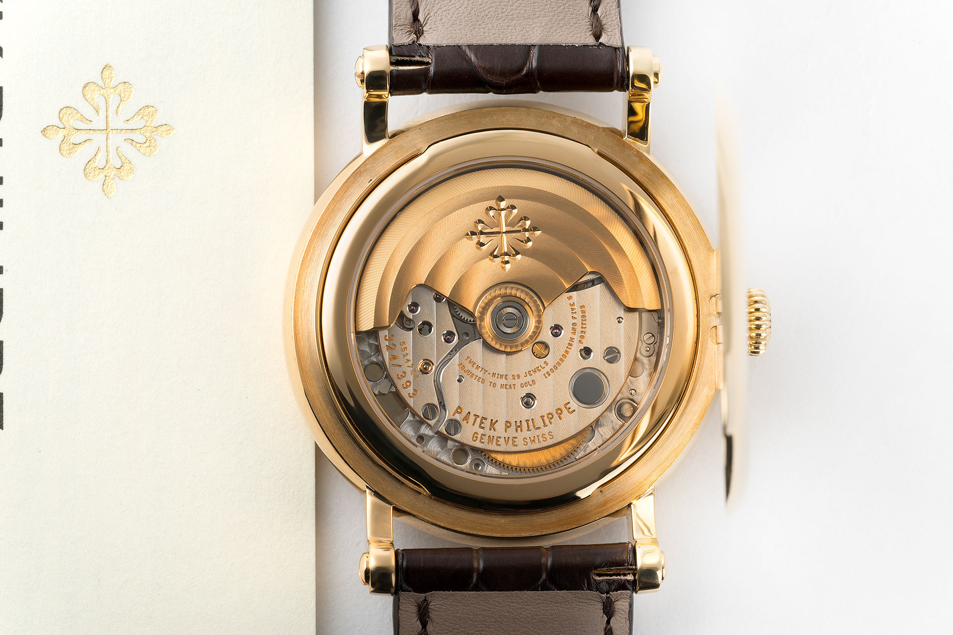 ref 5153J-001 | 18ct Yellow Gold Officer's Case | Patek Philippe Calatrava 