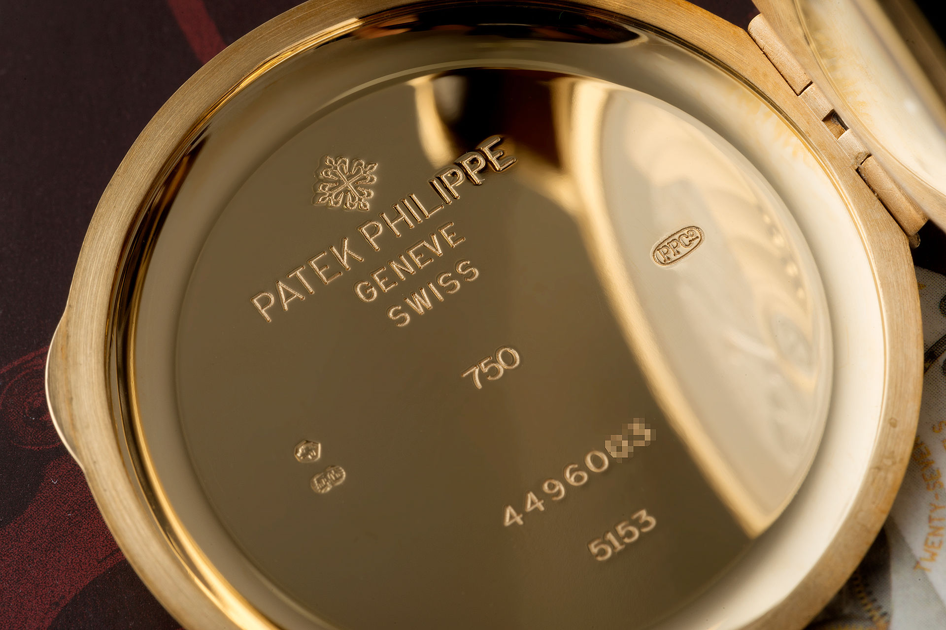 ref 5153J-001 | 18ct Yellow Gold Officer's Case | Patek Philippe Calatrava 