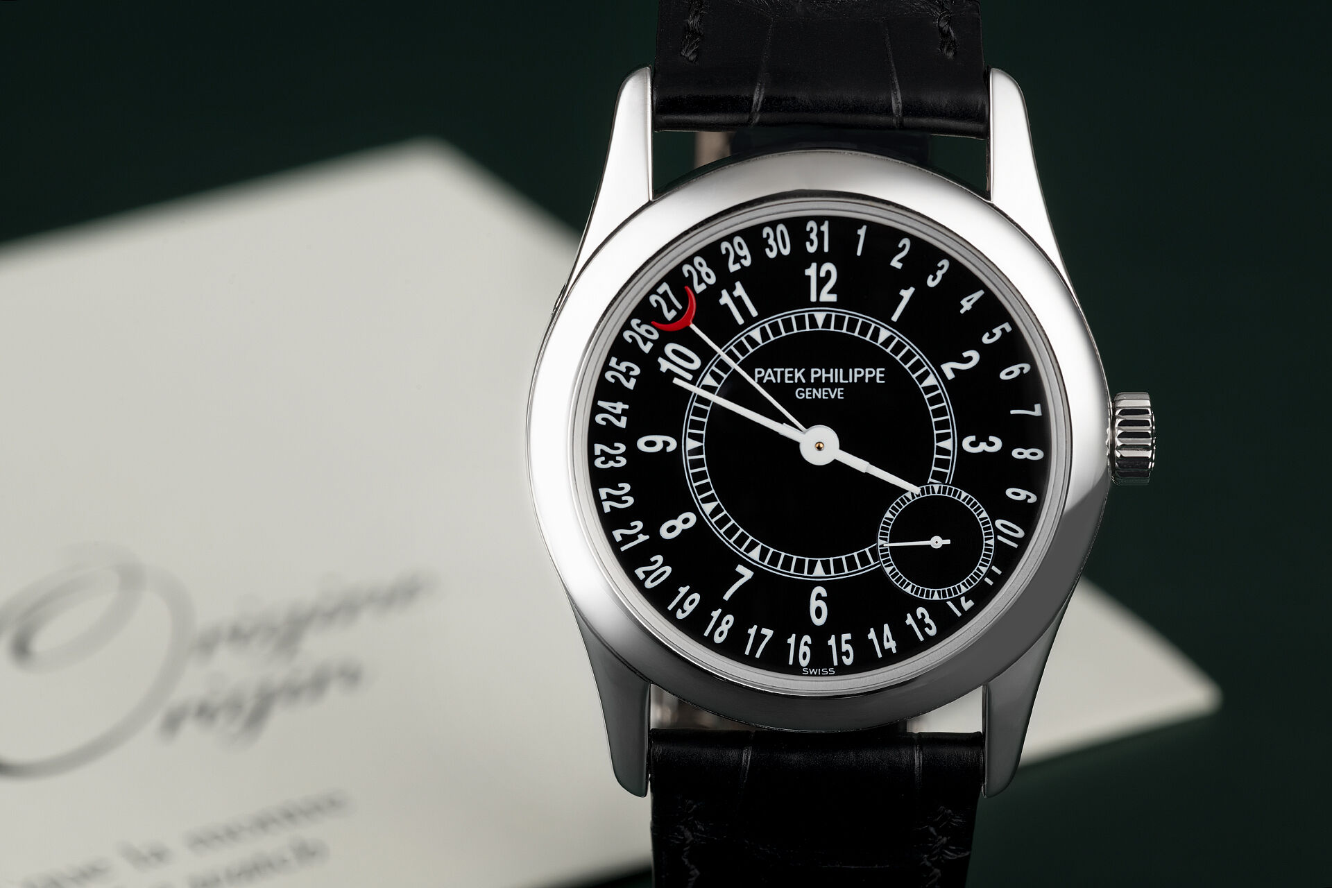 ref 6000G-001 | 2-Year Patek Warranty | Patek Philippe Calatrava 