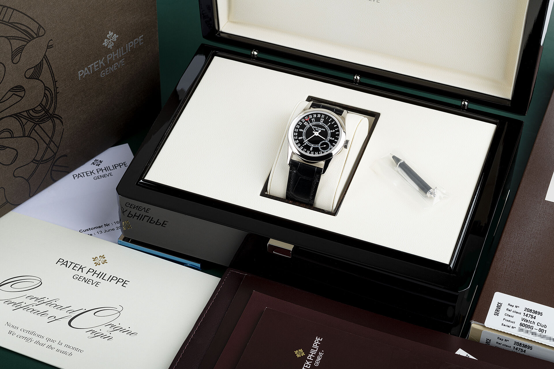 ref 6000G-001 | 2-Year Patek Warranty | Patek Philippe Calatrava 