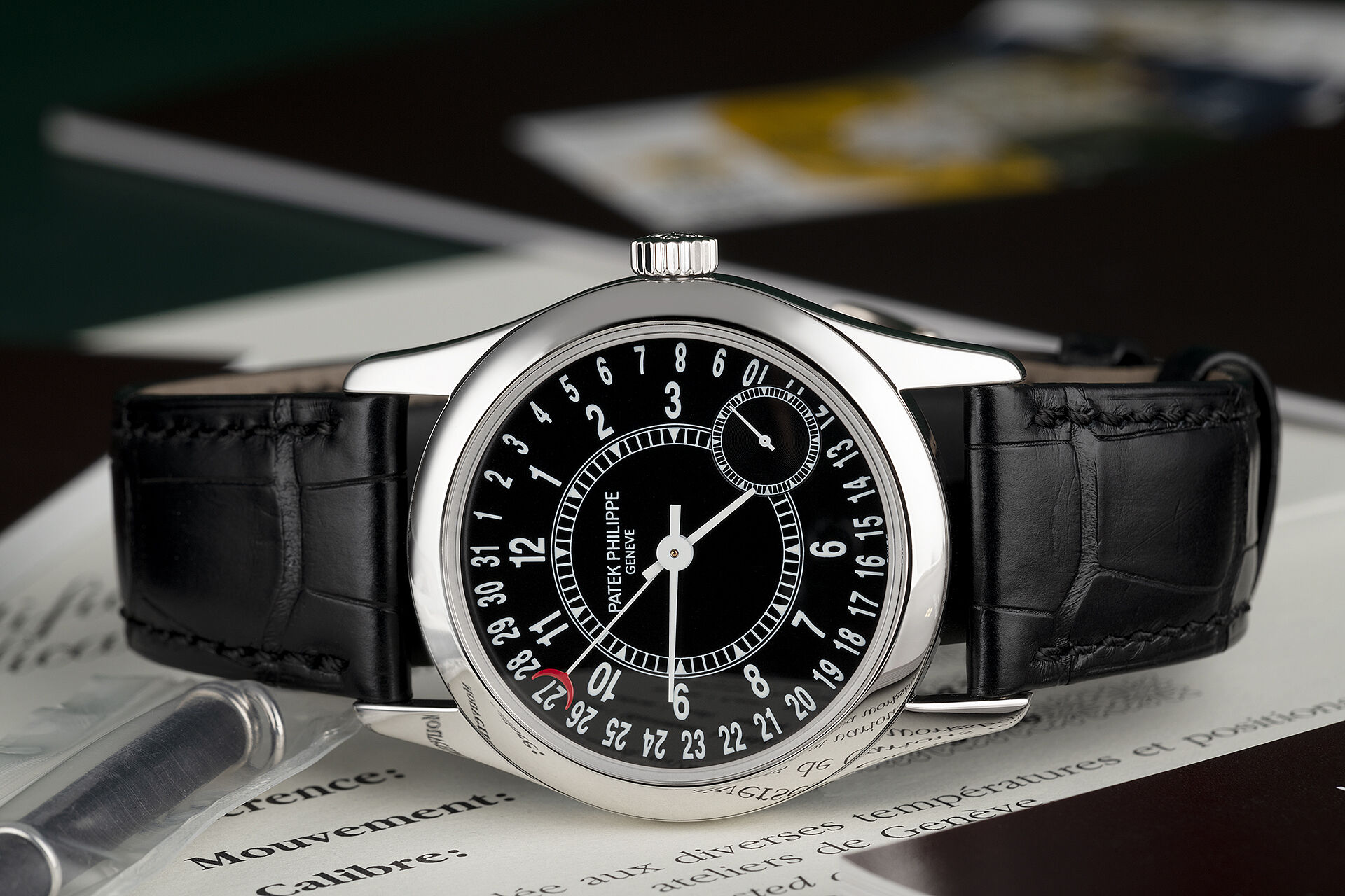 ref 6000G-001 | 2-Year Patek Warranty | Patek Philippe Calatrava 