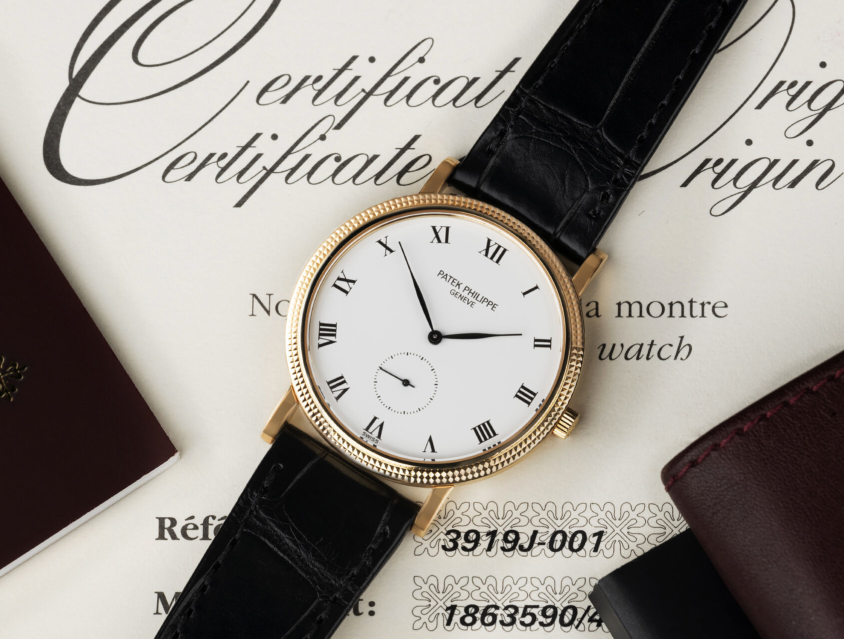 ref 3919J | 3919J - Yellow Gold | Patek Philippe Calatrava 