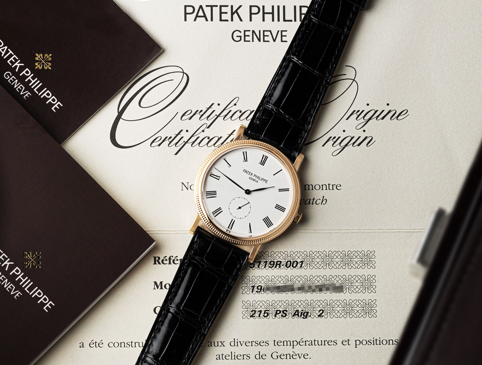 ref 5119R-001 | 5119R - Box & Certificate | Patek Philippe Calatrava 
