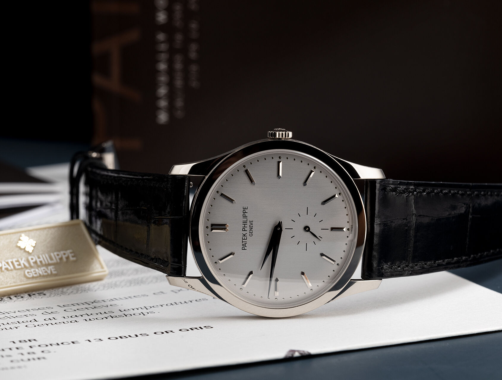 ref 5196G-001 | 5196G-001 - UK Retailed | Patek Philippe Calatrava 