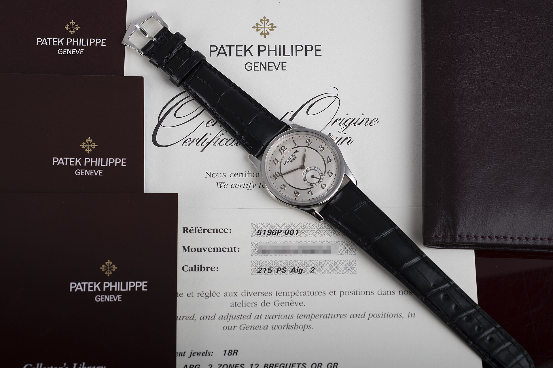 ref 5196P-001 | 'Small Seconds' | Patek Philippe Calatrava 