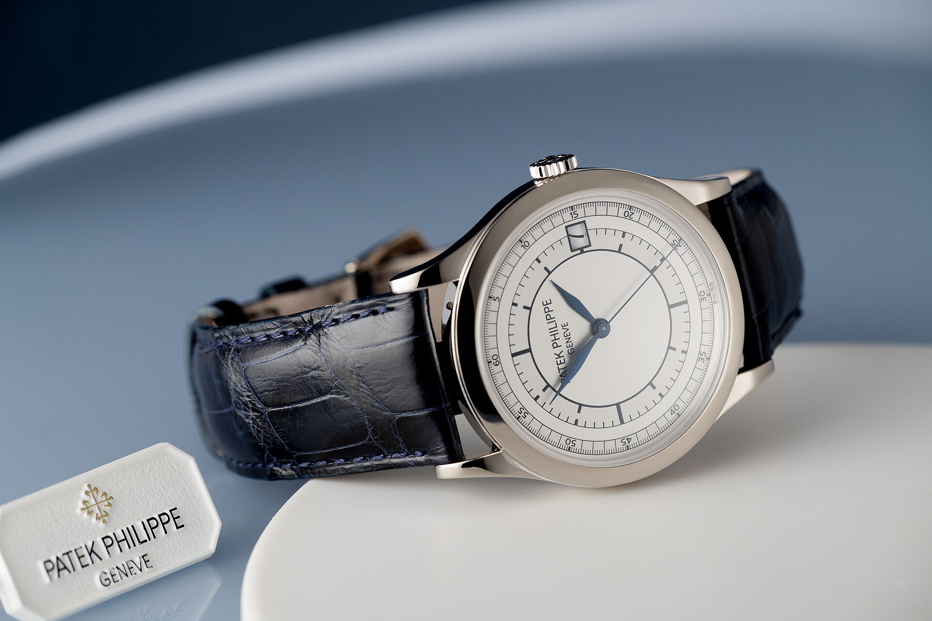 ref 5296G-001 | Box & Certificate - 'Sector Dial' | Patek Philippe Calatrava 