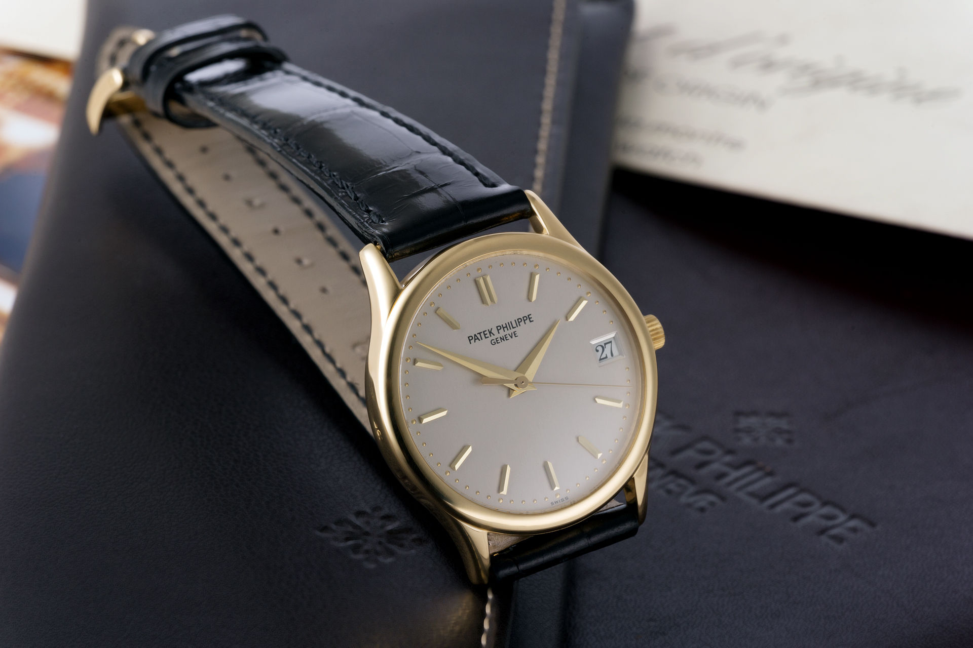 ref 3998 | 'Full Set' Yellow Gold | Patek Philippe Calatrava 