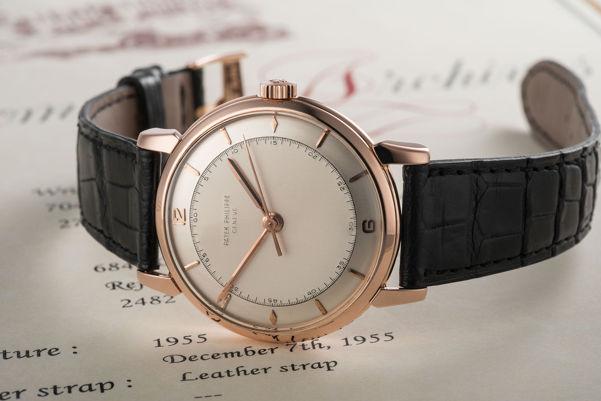 ref 2482 | Large 'Sector Dial'  | Patek Philippe Calatrava 