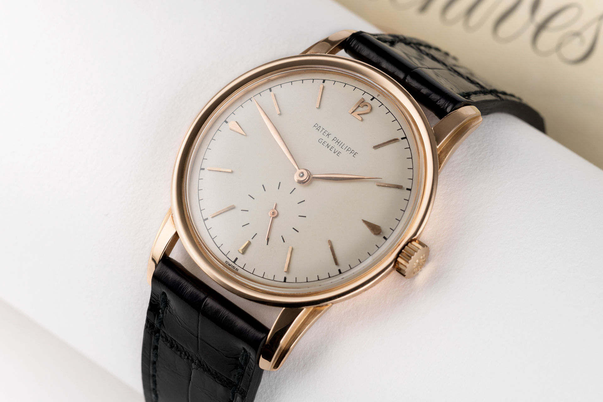 ref 2452R | Rose Gold 'Large Size' | Patek Philippe Calatrava 