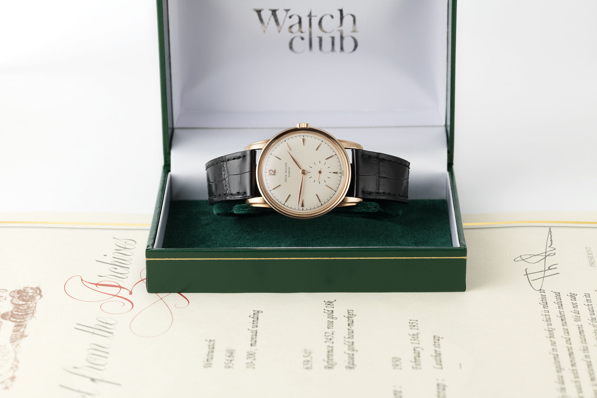 ref 2452R | Rose Gold 'Large Size' | Patek Philippe Calatrava 