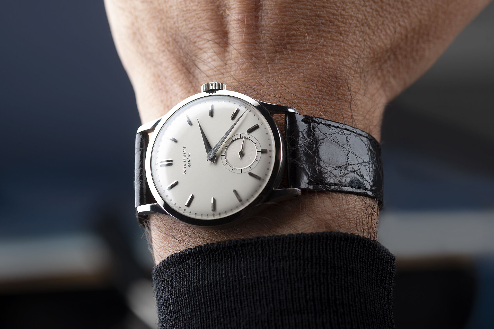 ref 570 | Rare White Gold, Small Seconds | Patek Philippe Calatrava 