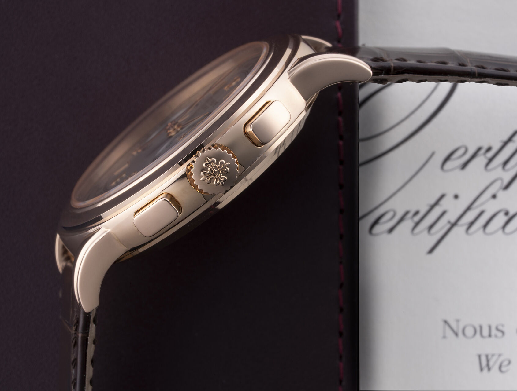 ref 5070R-001 | 5070R-001 - Box & Certificate | Patek Philippe Chronograph