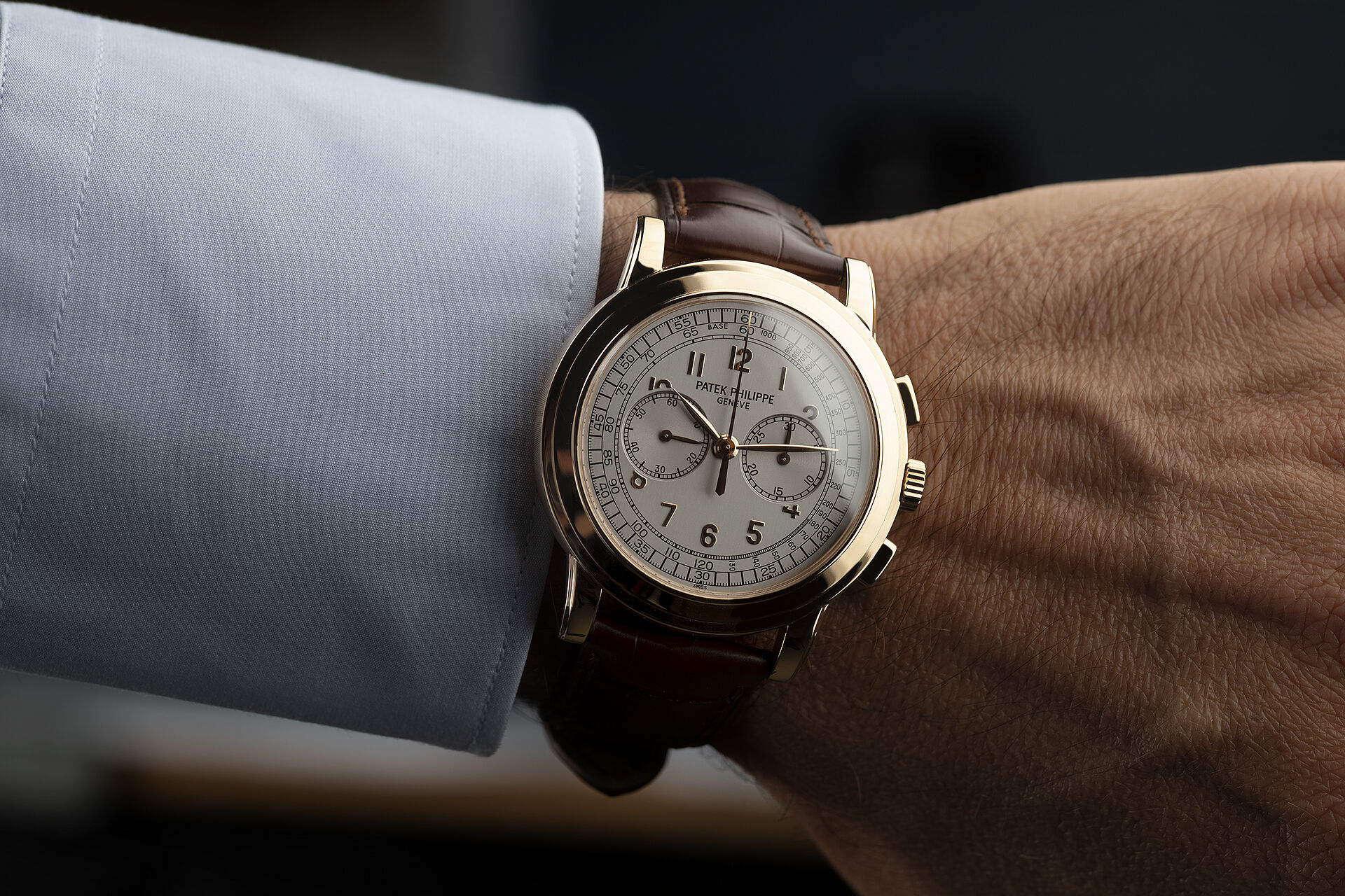 ref 5070R-001 | 'Never Polished' | Patek Philippe Chronograph