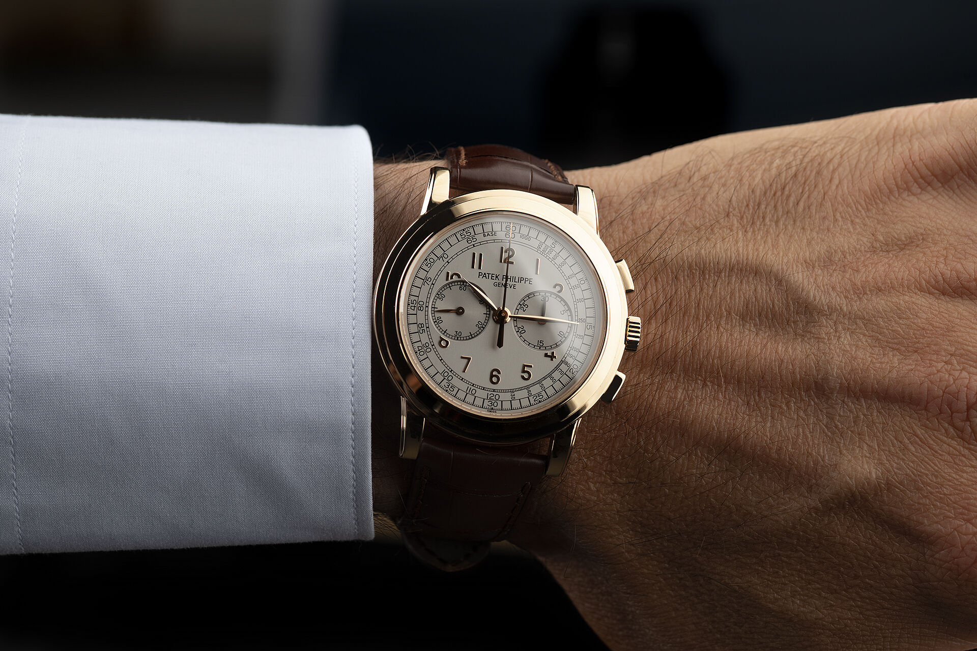 ref 5070R-001 | 'Never Polished' | Patek Philippe Chronograph