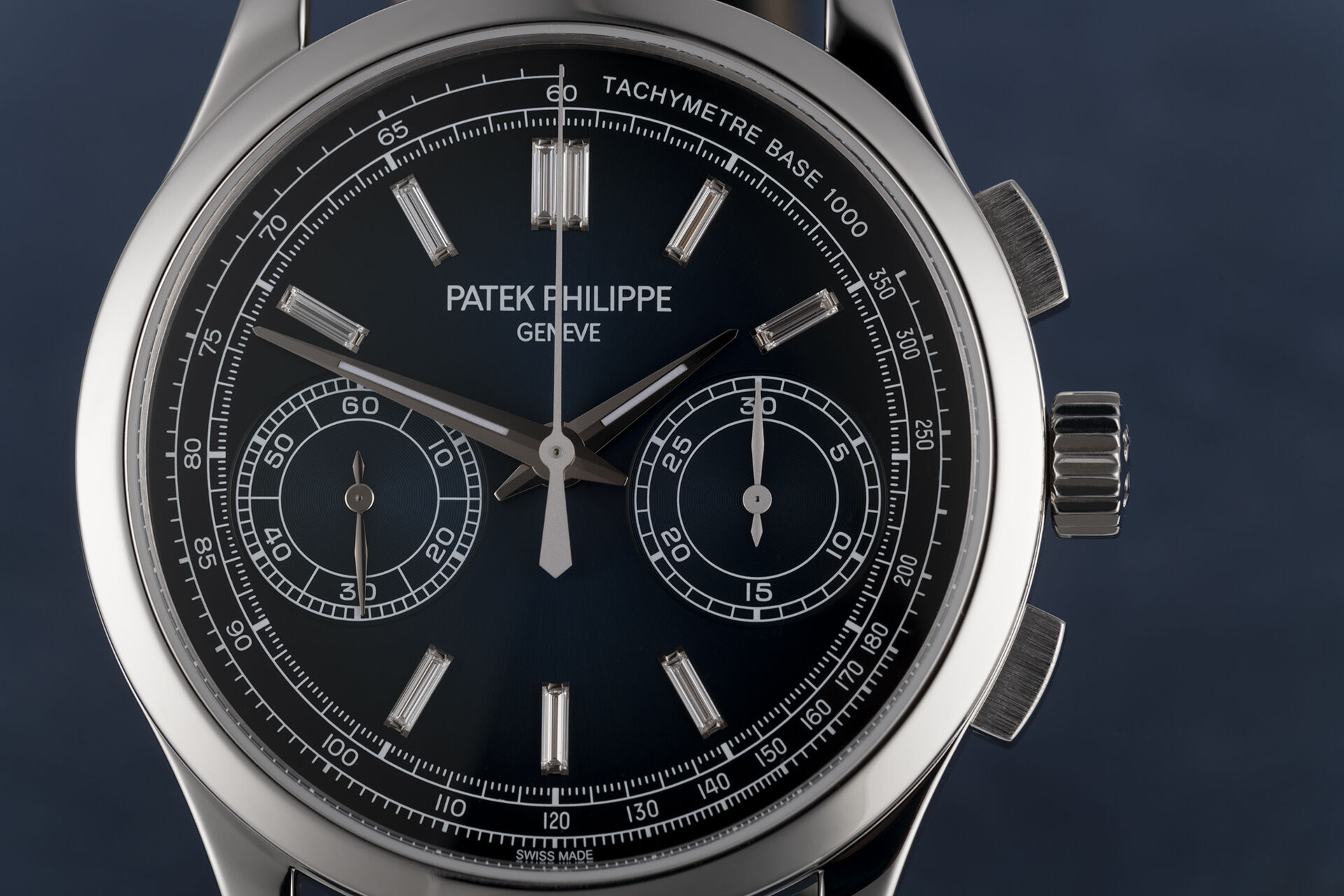 ref 5170P-001 | Diamond Baguettes | Patek Philippe Chronograph