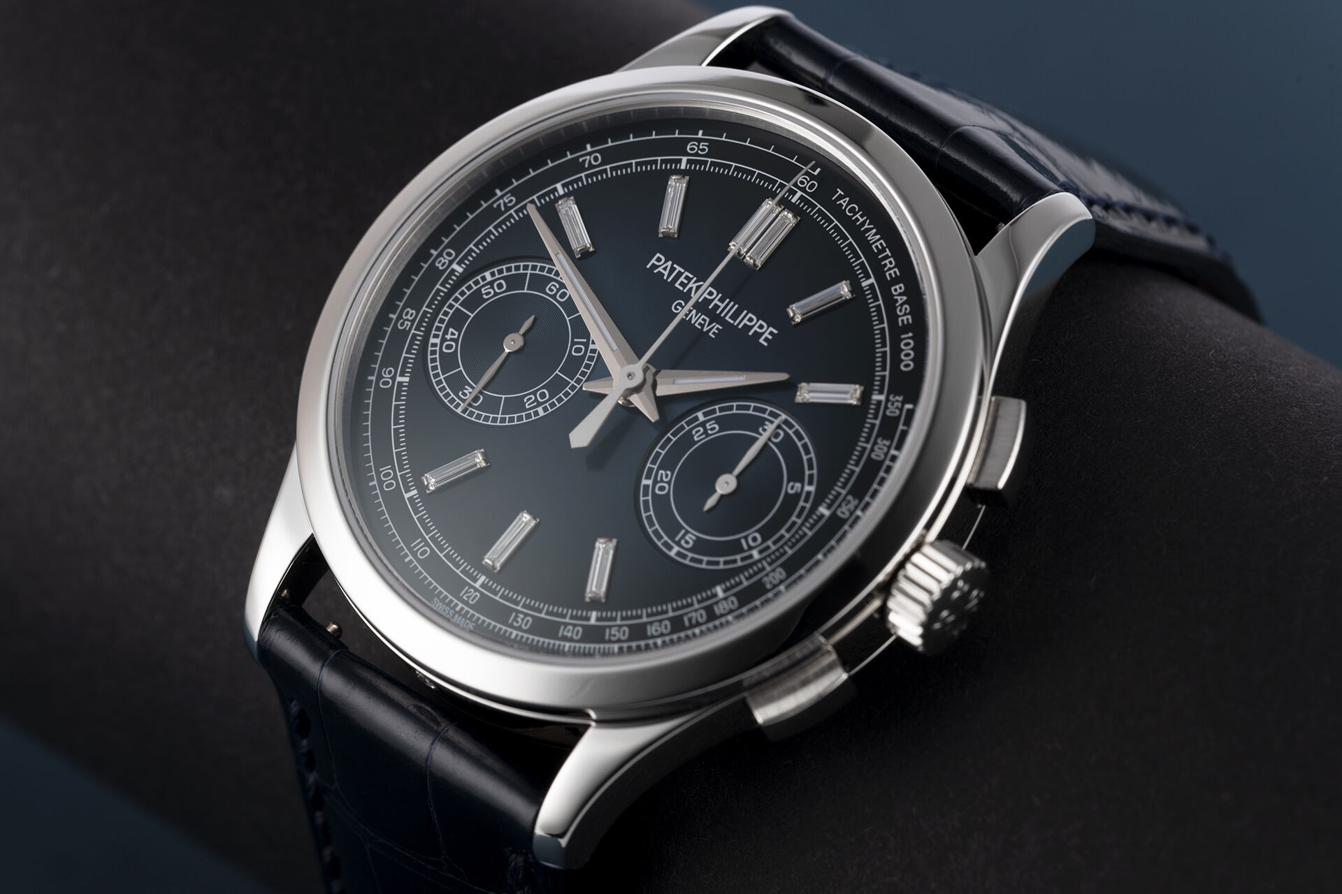 ref 5170P-001 | Diamond Baguettes | Patek Philippe Chronograph