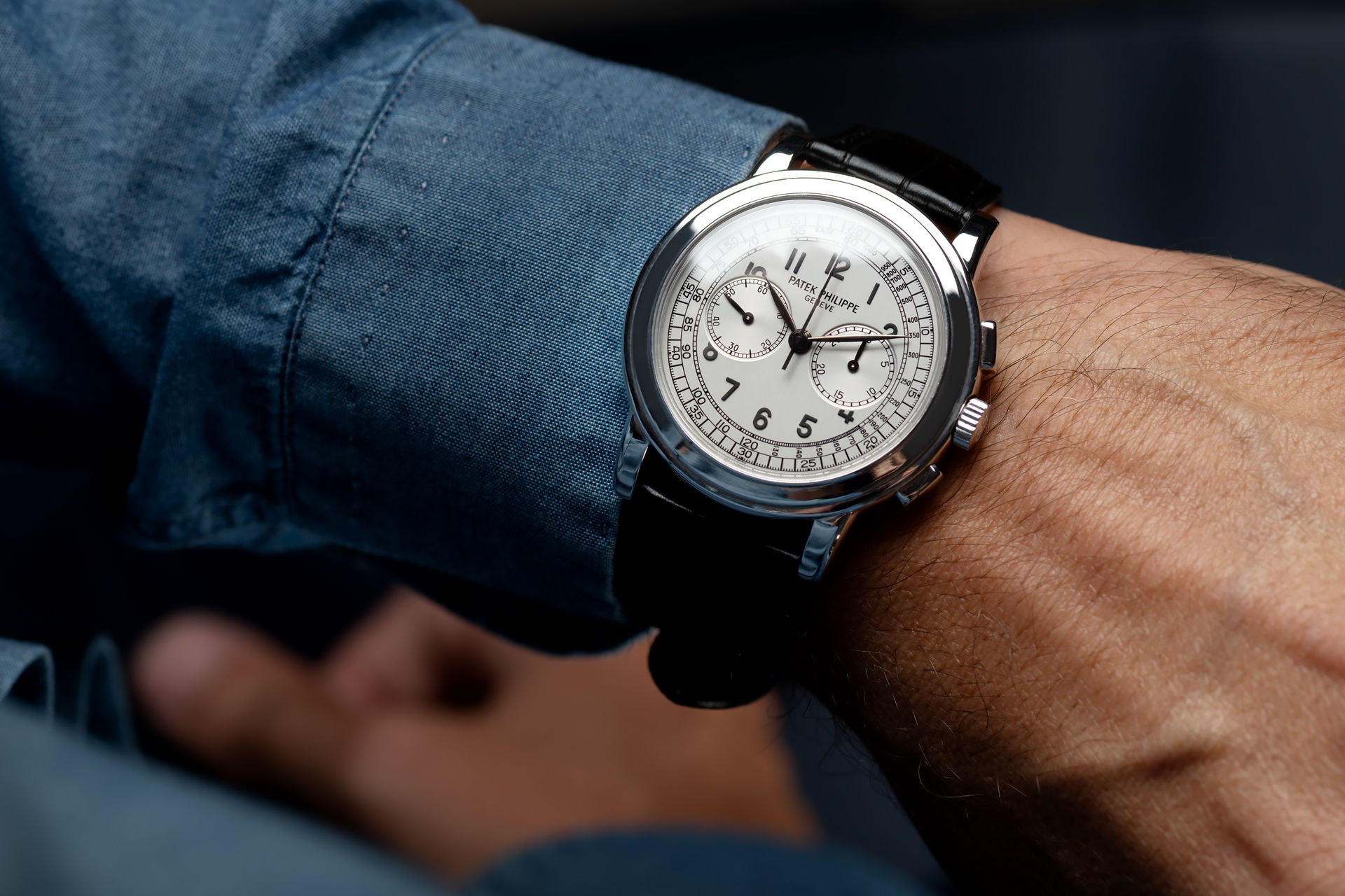 ref 5070G-001 | White Gold 'Complete Set' | Patek Philippe Chronograph