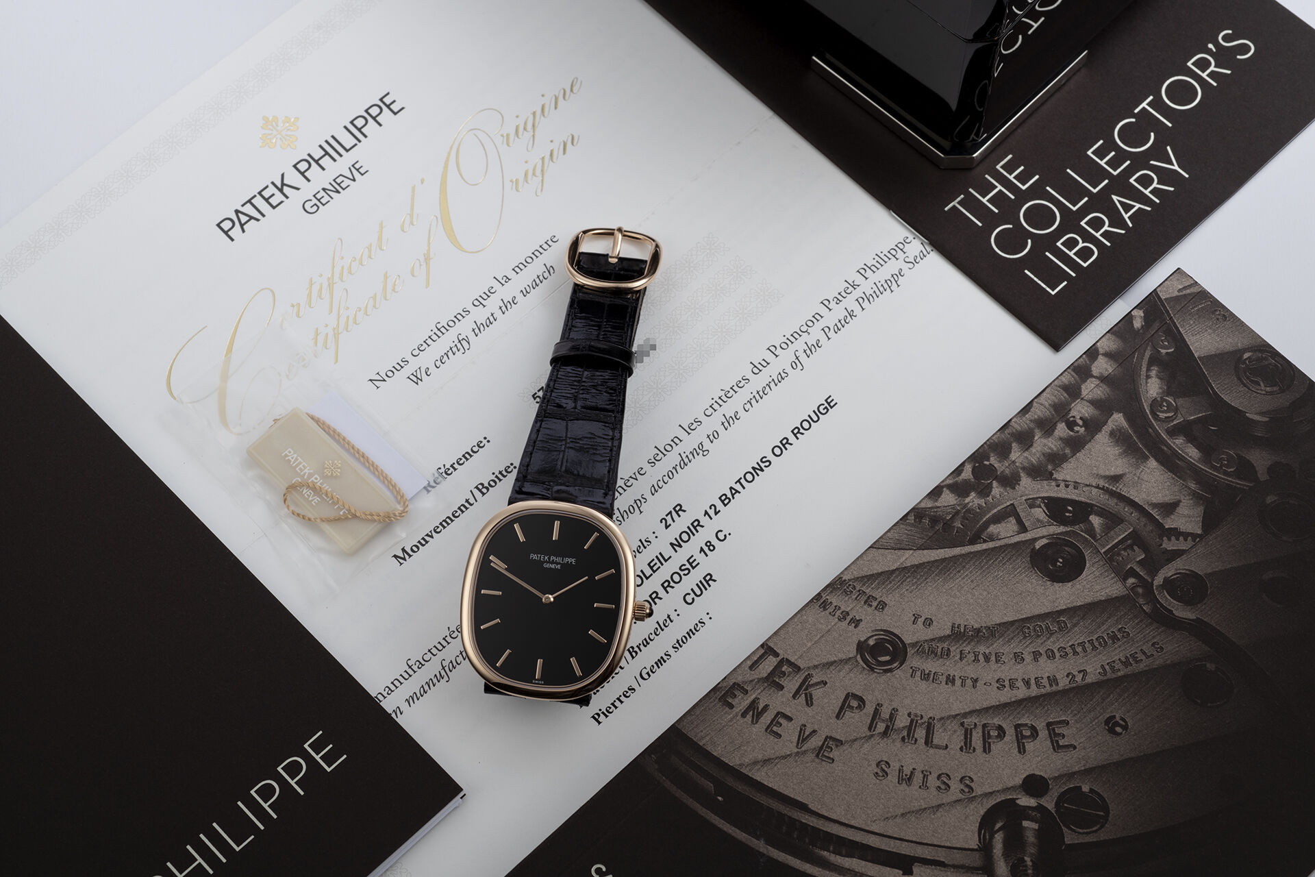 ref 5738R-001 | Brand New 'Ultra Thin' | Patek Philippe Golden Ellipse