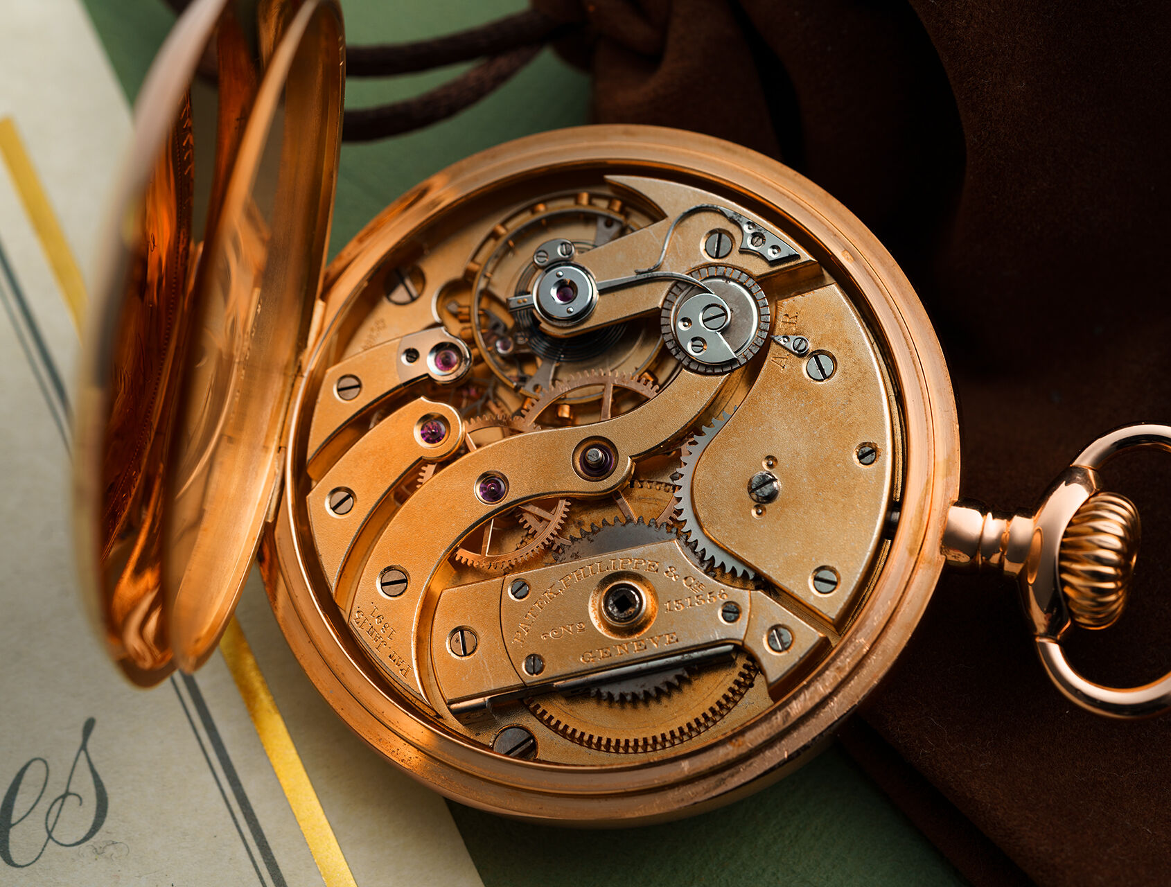 ref 0000 | Enamel Dial - 'Chronometro' | Patek Philippe Gondolo Pocket Watch