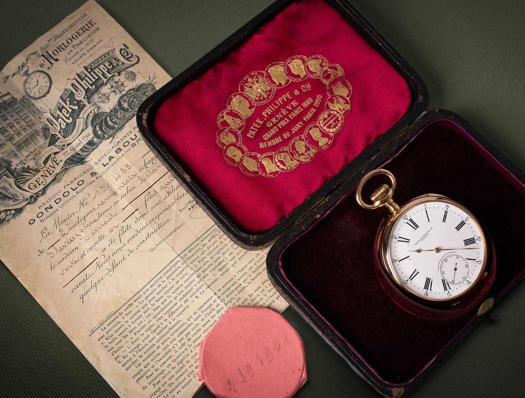  | Gondolo Pocket Watch | Patek Philippe Gondolo Pocket Watch