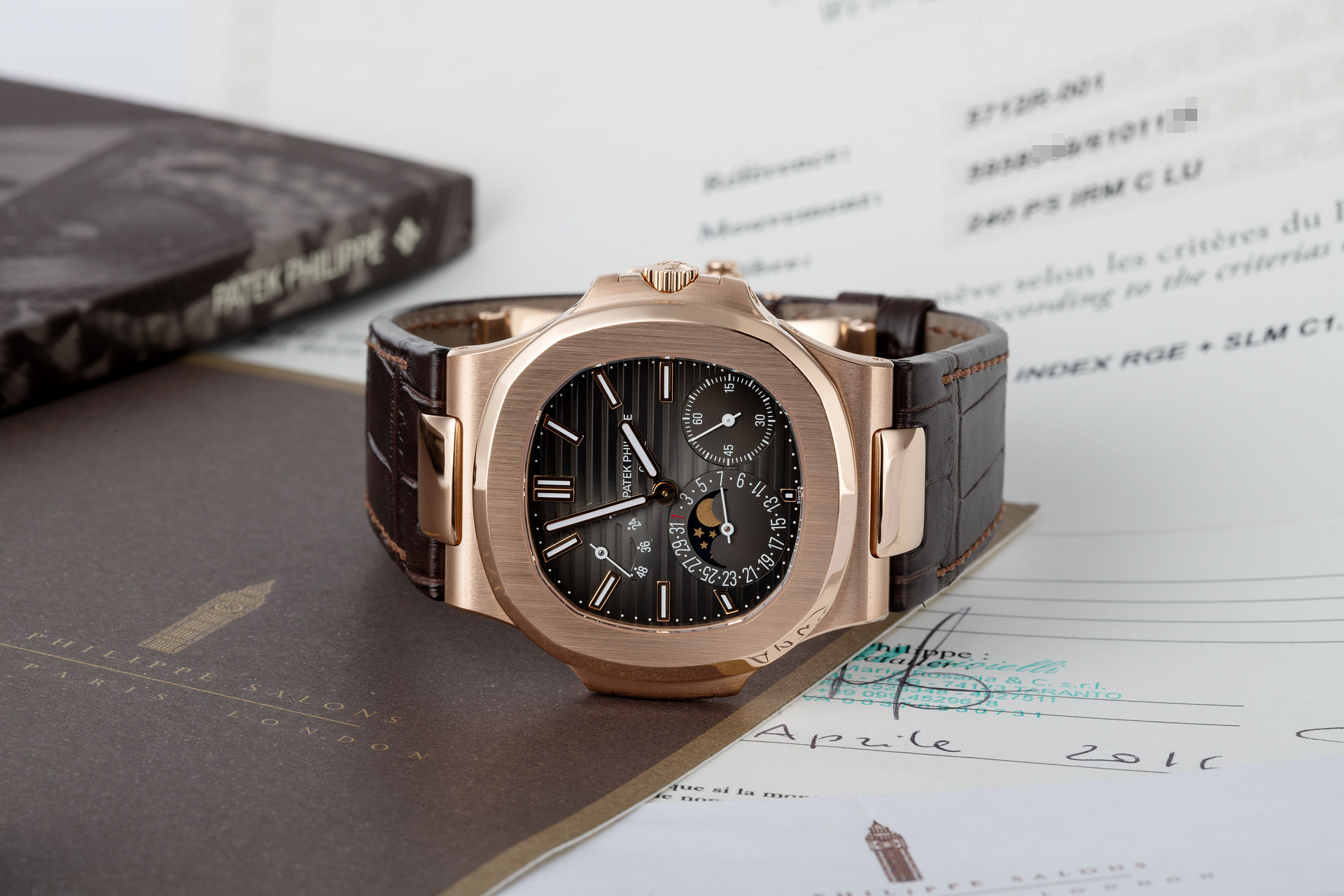 ref 5712R-001 | 18ct Rose Gold  | Patek Philippe Nautilus