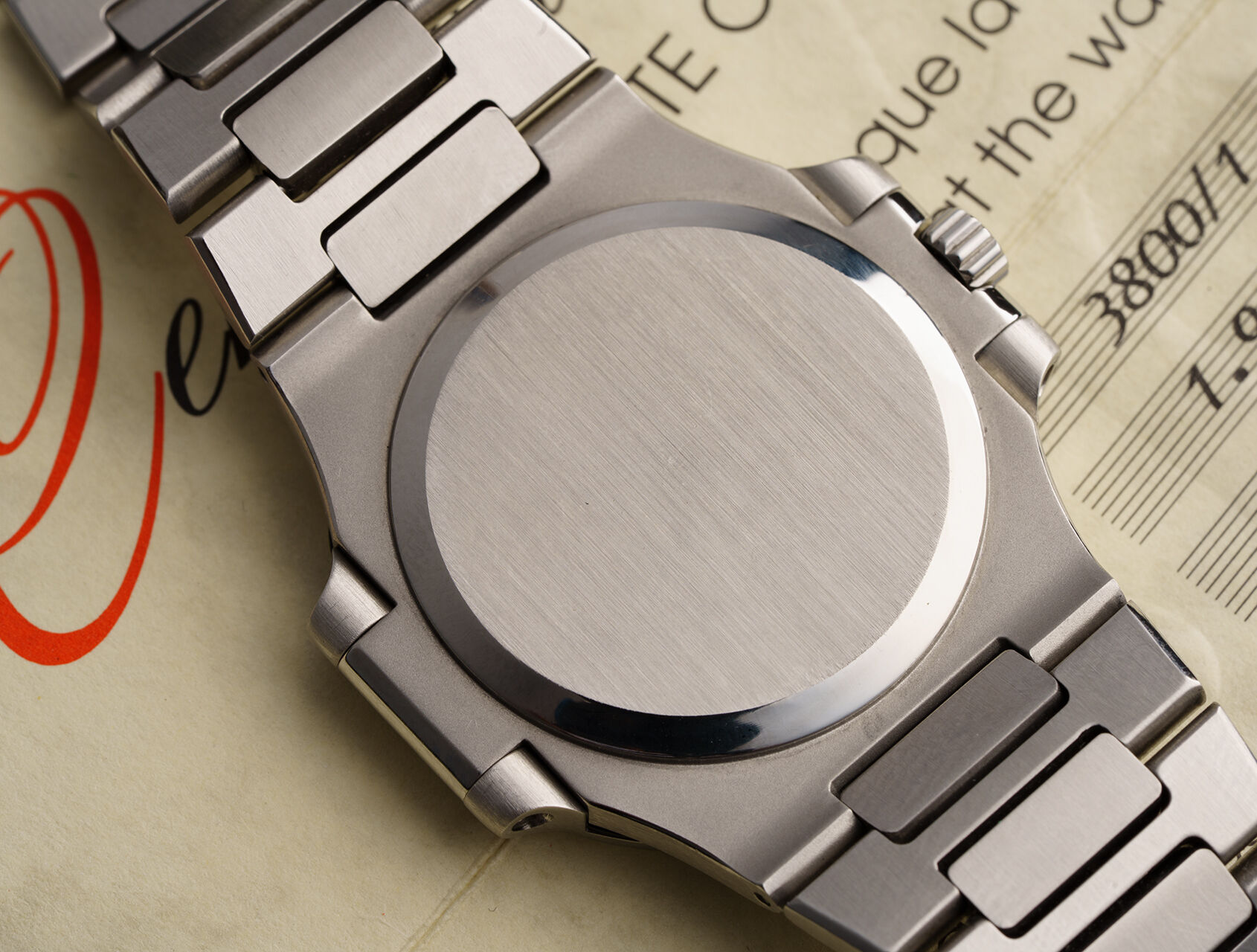 ref 3800/1A-010 | 3800/1A - Box & Papers | Patek Philippe Nautilus