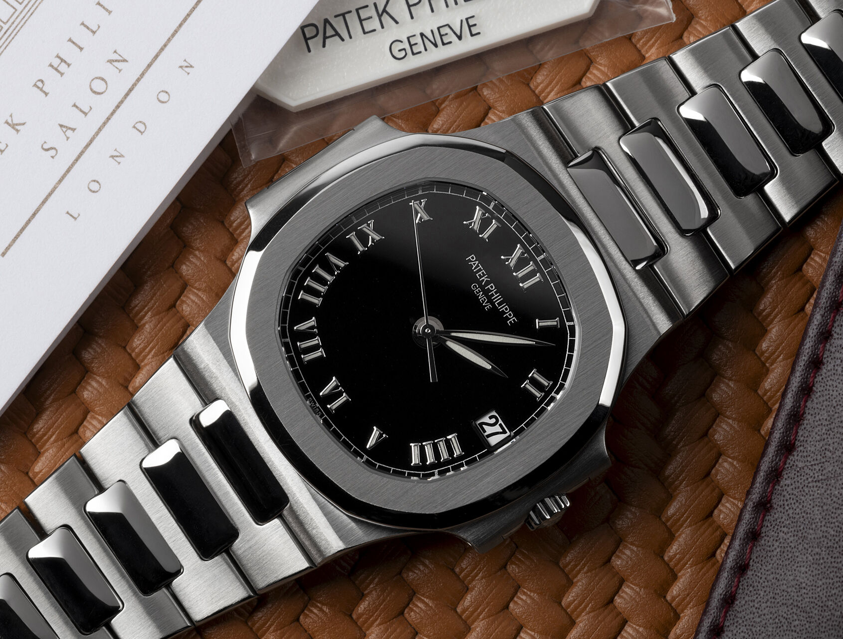 ref 3800 | 3800 - Box & Papers | Patek Philippe Nautilus