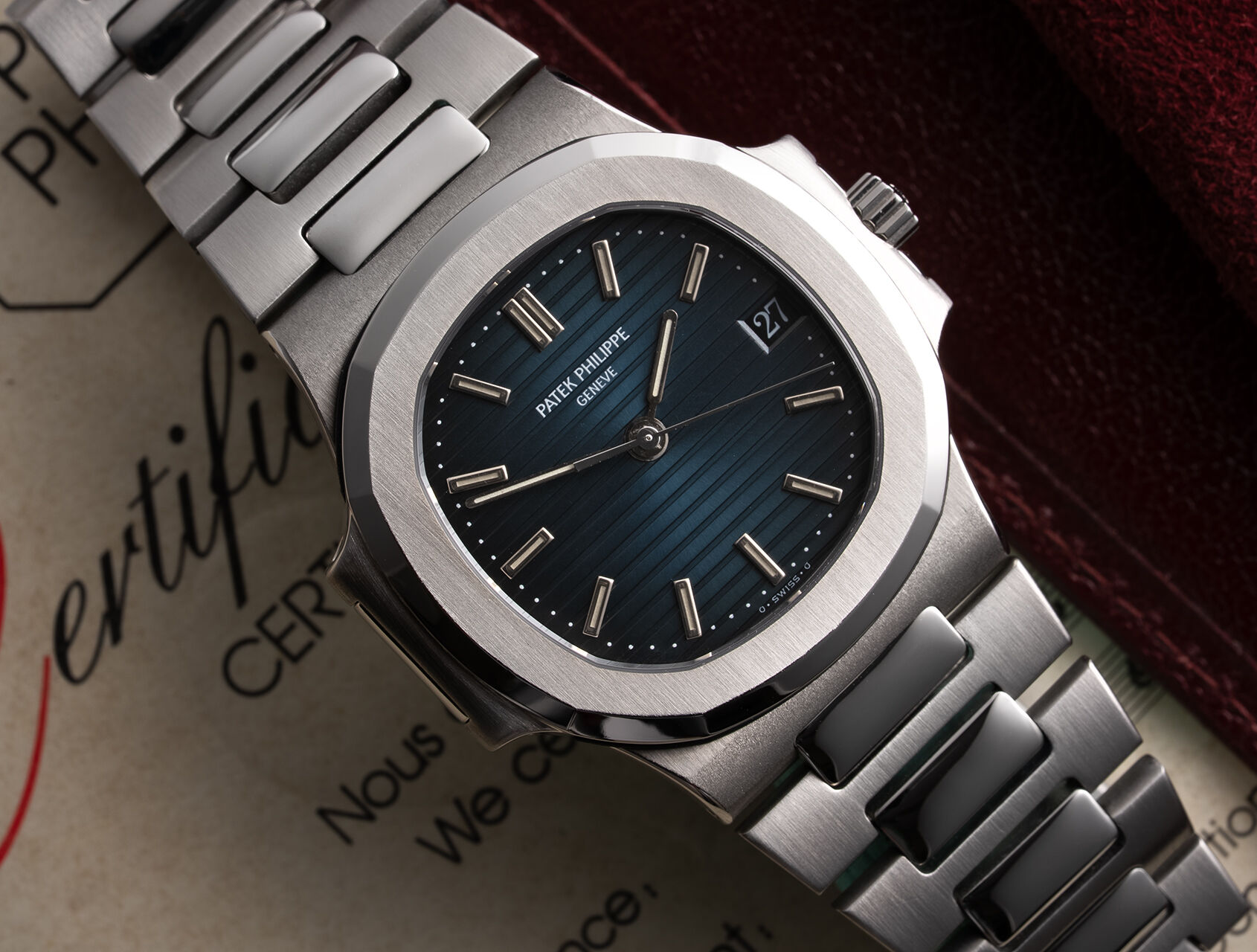 ref 3800/001 | 3800  | Patek Philippe Nautilus