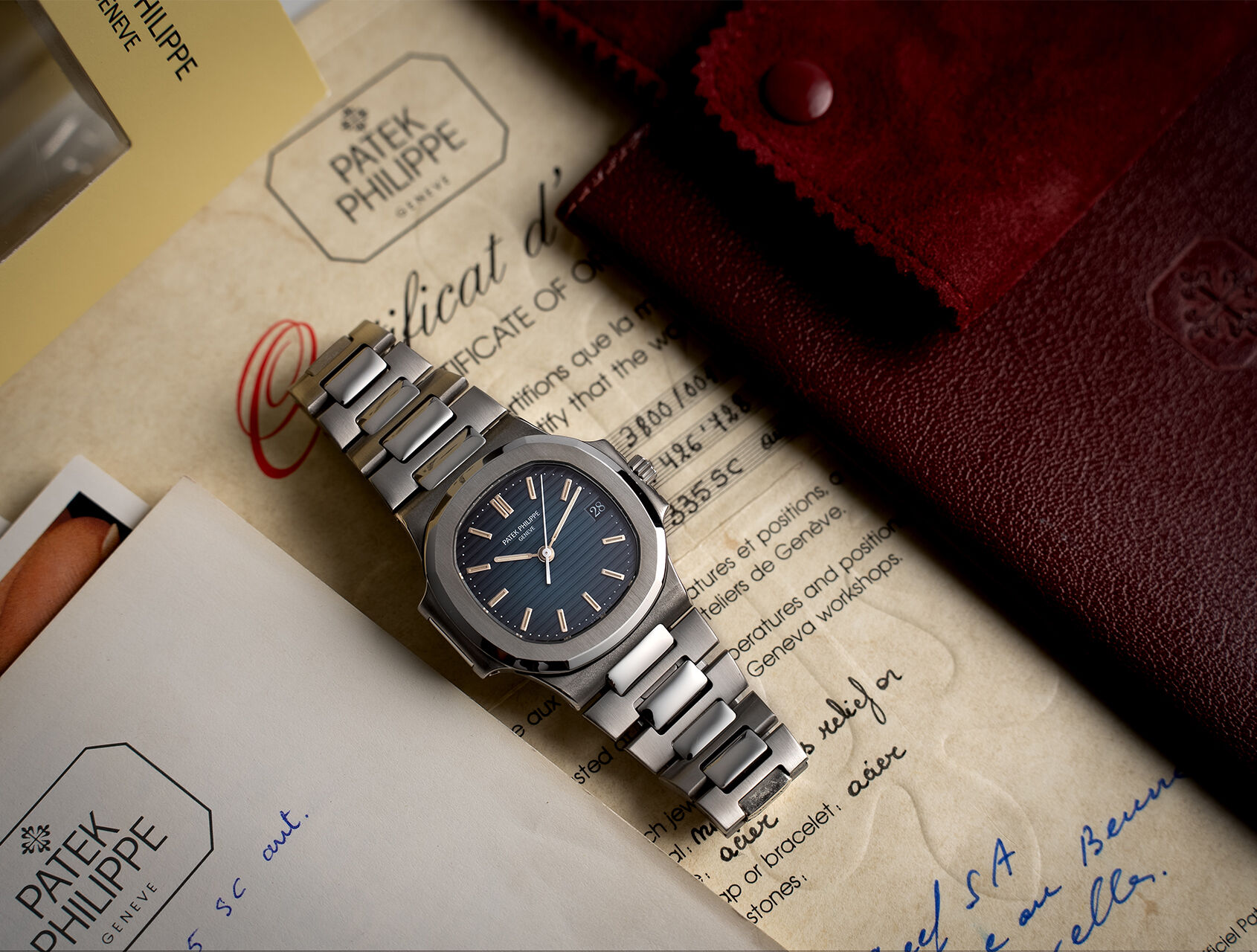 ref 3800/001 | 3800  | Patek Philippe Nautilus