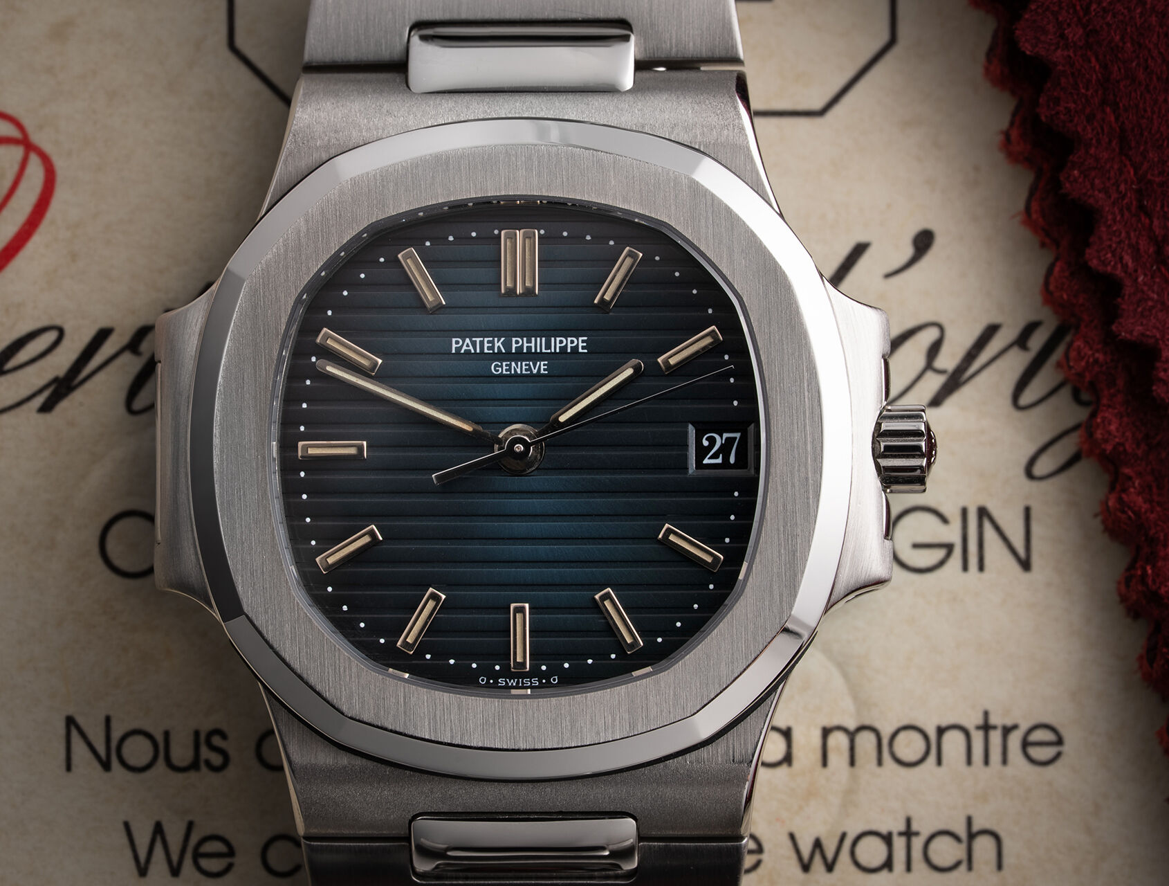 ref 3800/001 | 3800  | Patek Philippe Nautilus