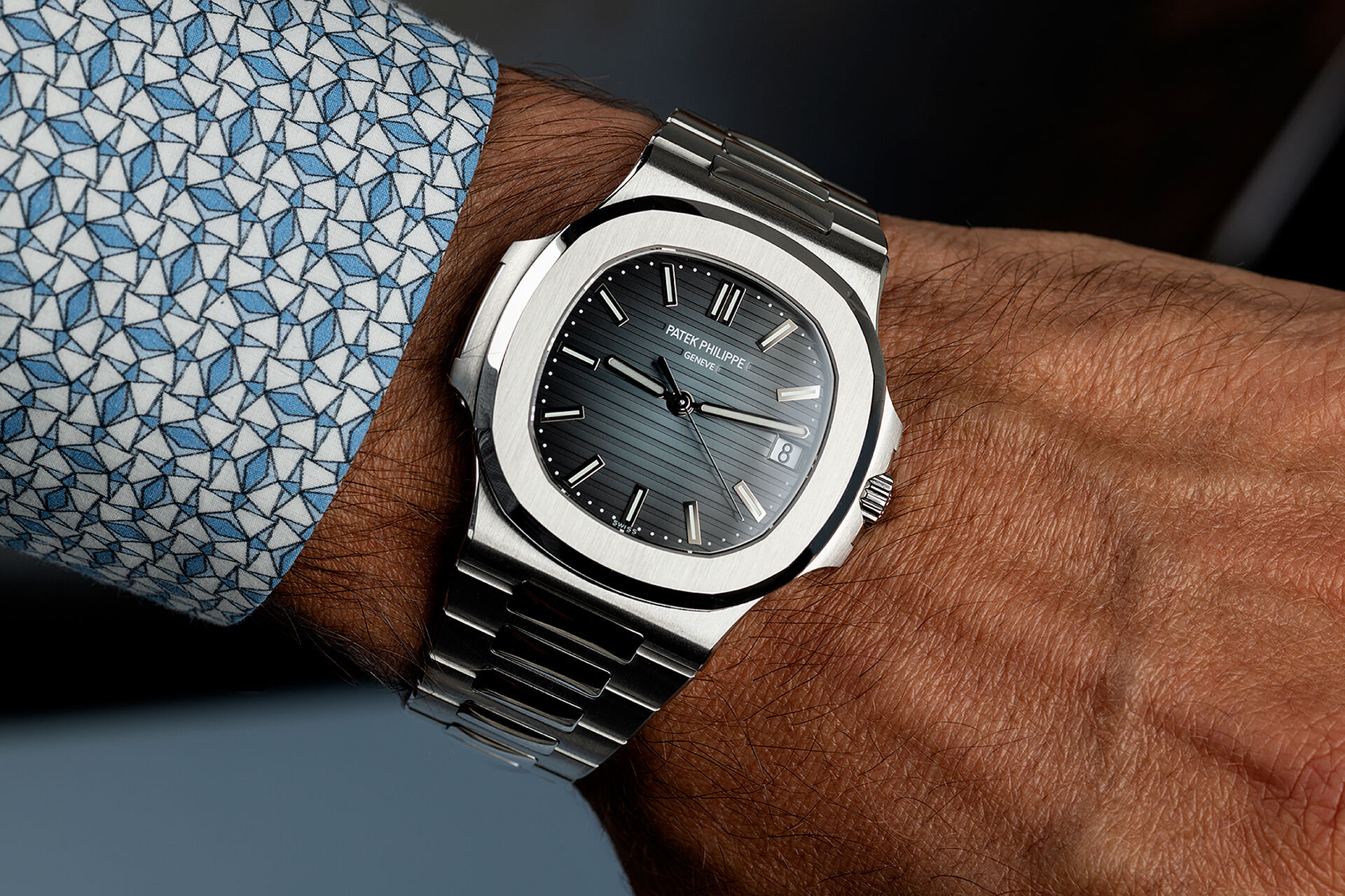 Patek Philippe Nautilus Watches | ref 5711/1A-010 | Black-Blue Dial ...