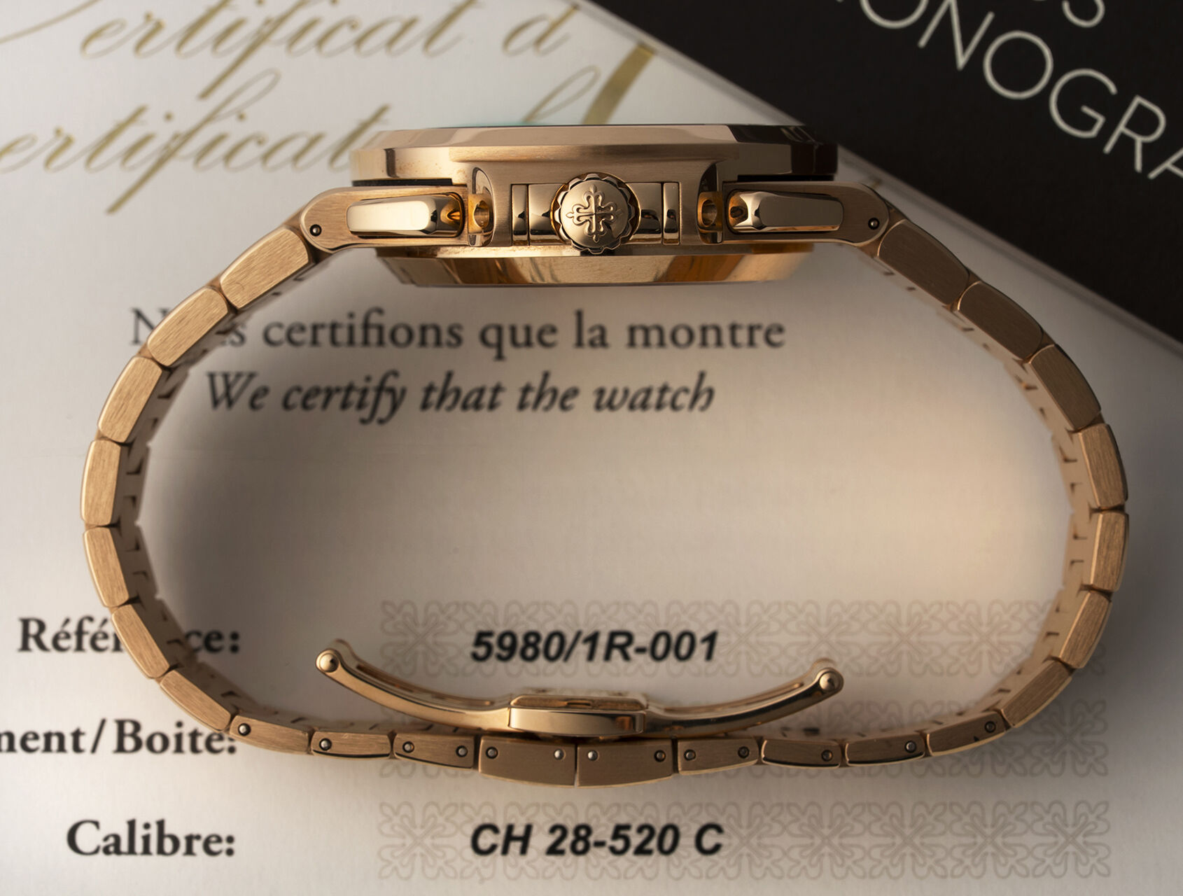 ref 5980/1R-001 | Nautilus Chronograph | Patek Philippe Nautilus Chronograph