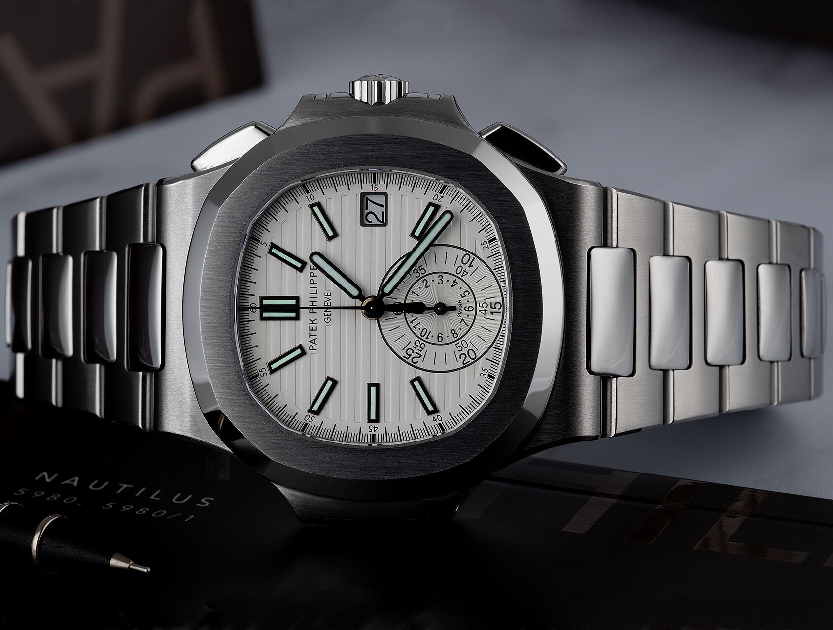 ref 5980/1A-019 | 5980/1A-019 - Fly-Back | Patek Philippe Nautilus Chronograph