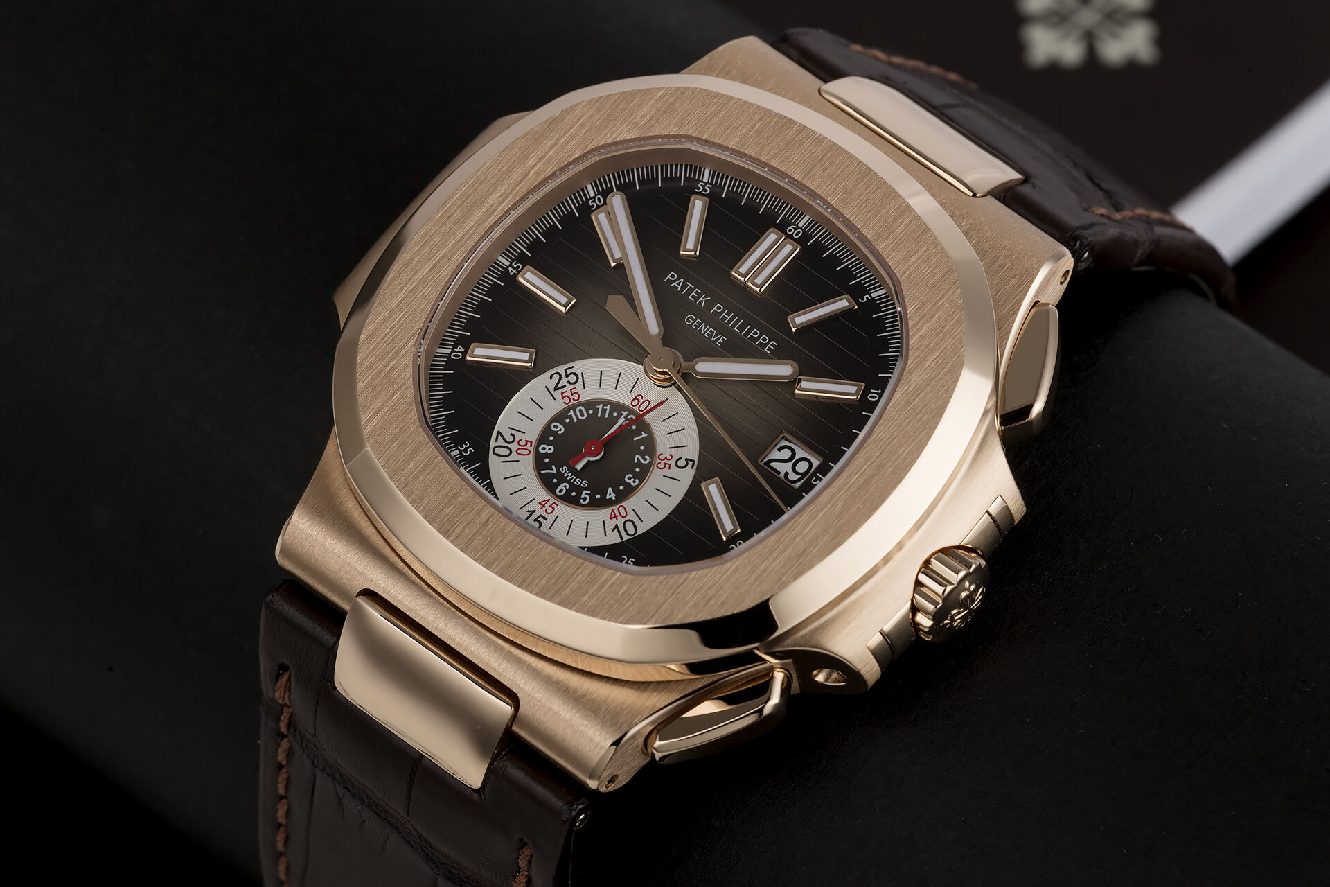 ref 5980R-001 | Brand New 'Patek Warranty' | Patek Philippe Nautilus Chronograph