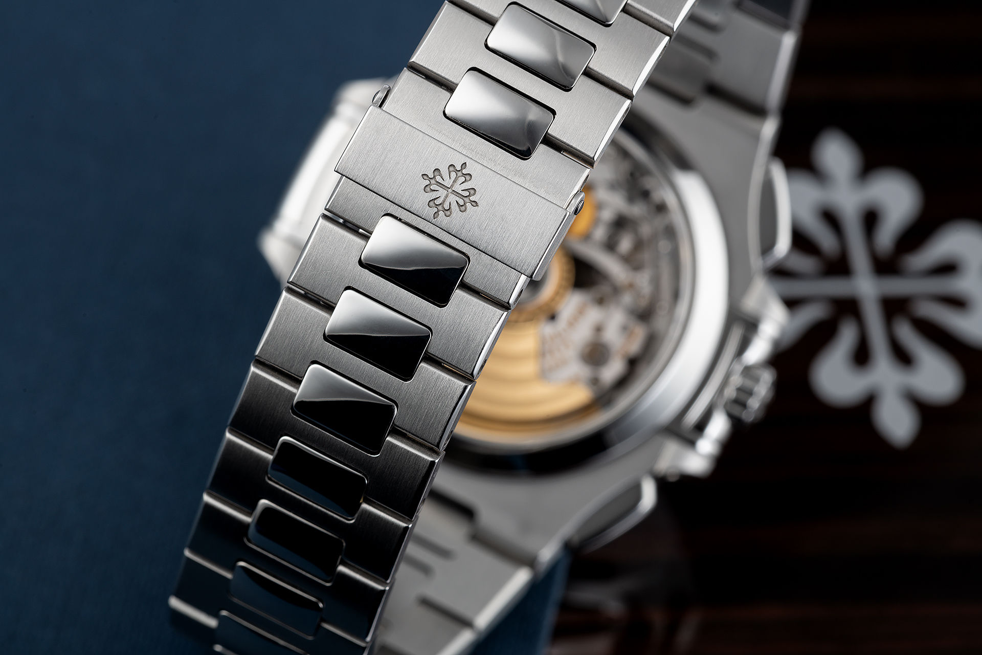 ref 5980/1A-001 | First Blue Dial 'Box & Cert' | Patek Philippe Nautilus Chronograph