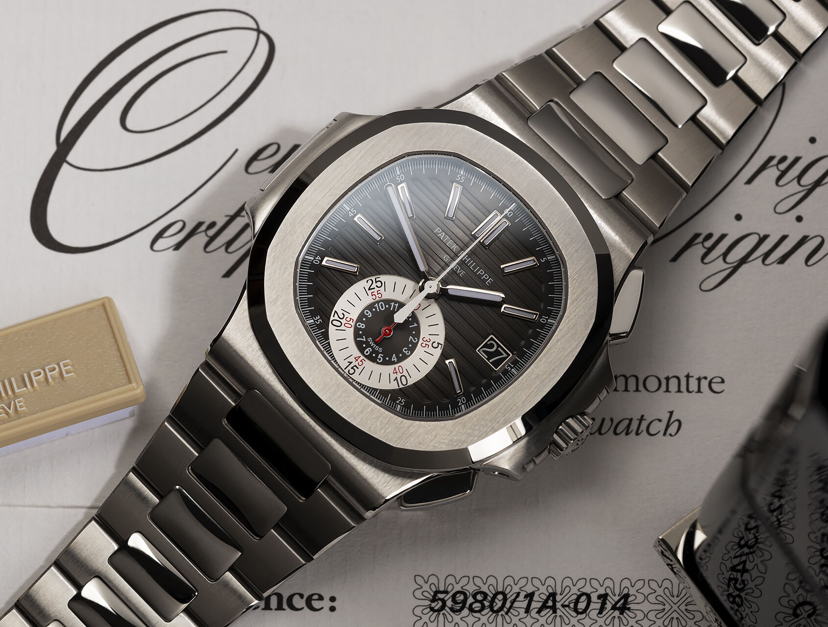 ref 5980/1A-014 | 5980/1A-014 - Fly-Back | Patek Philippe Nautilus Chronograph