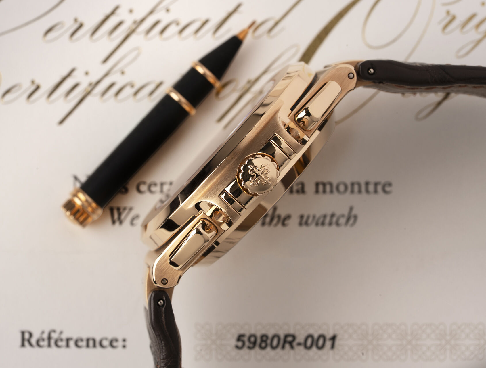 ref 5980R-001 | 5980R-001 - Flyback | Patek Philippe Nautilus Chronograph