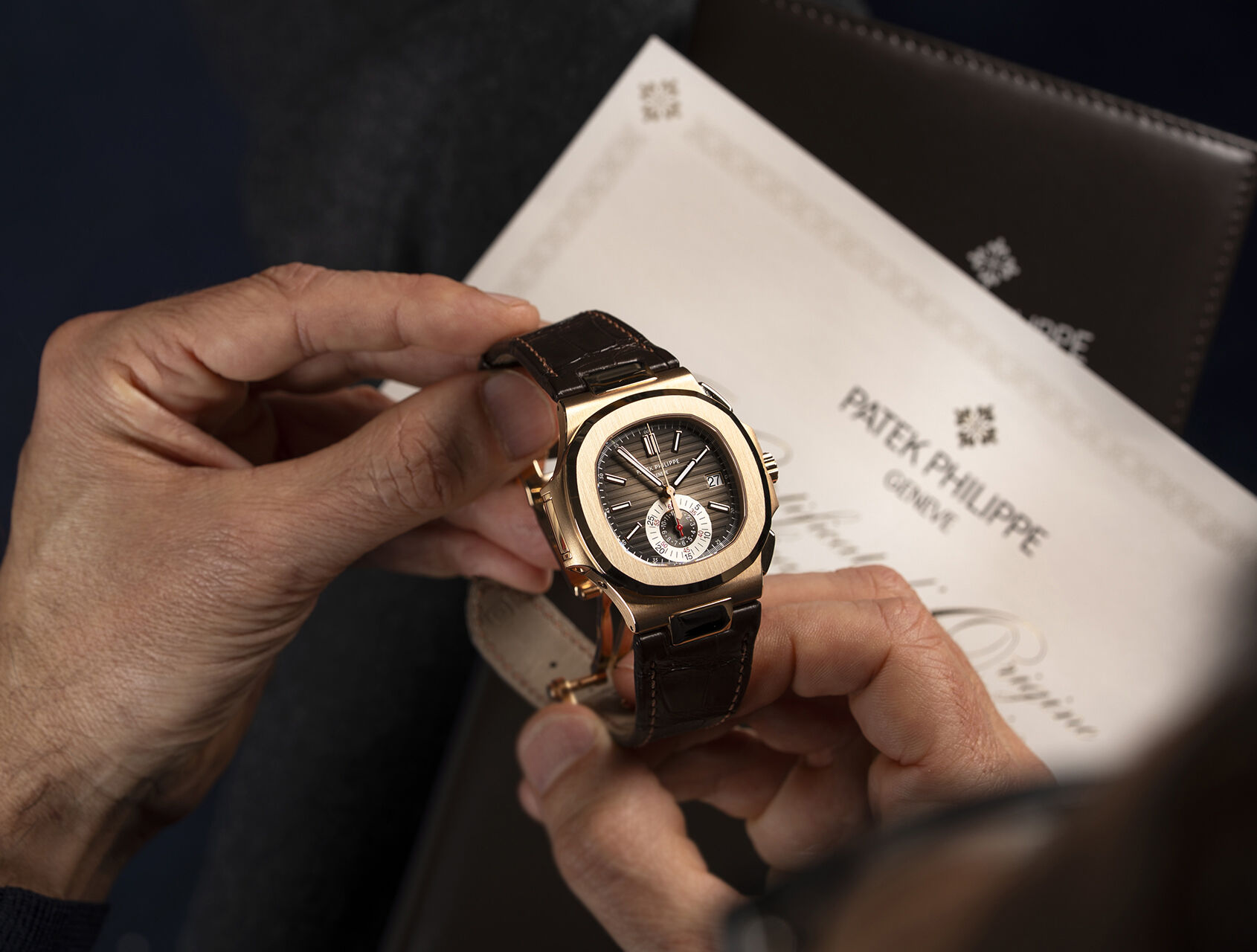 ref 5980R-001 | 5980R-001 - Flyback | Patek Philippe Nautilus Chronograph