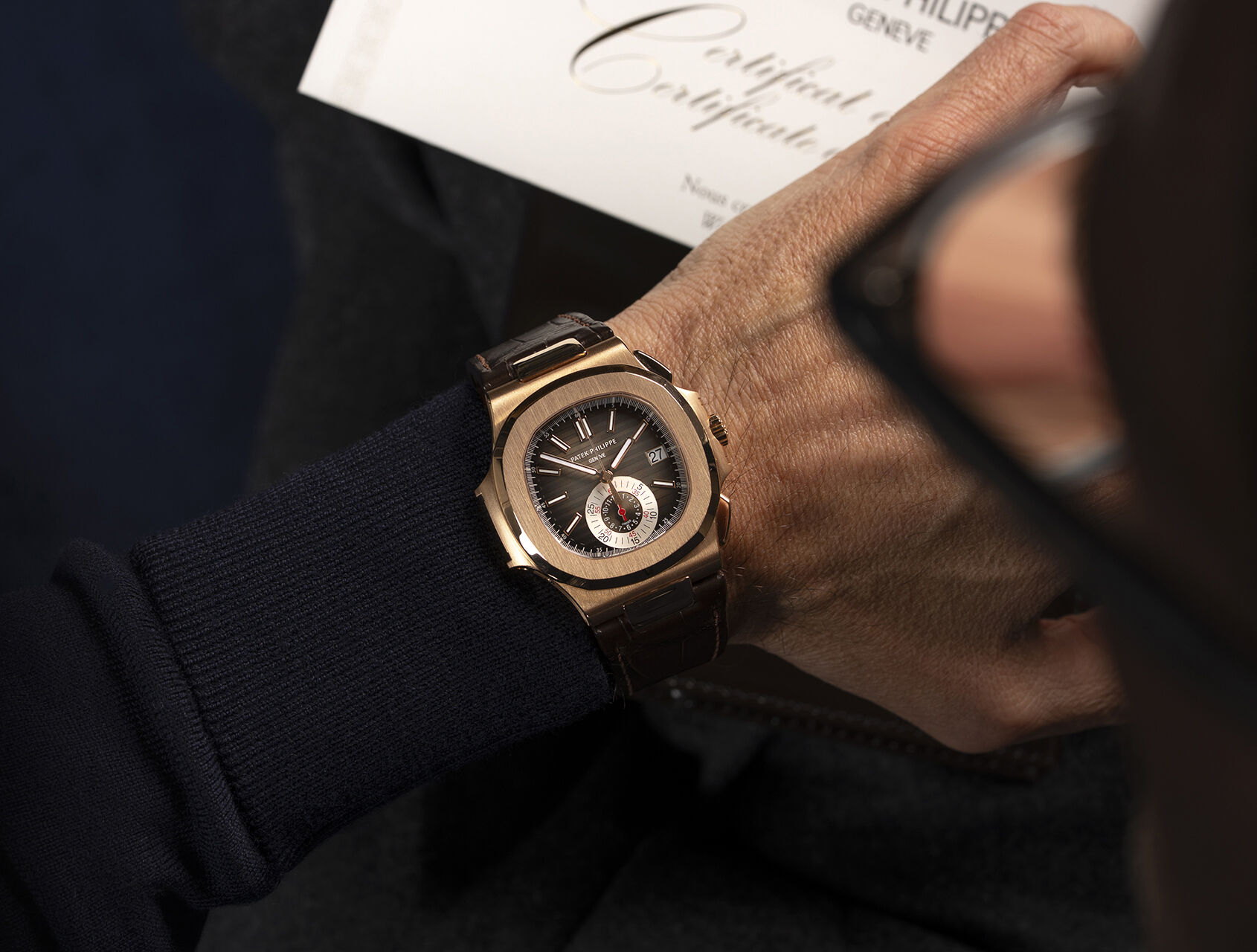 ref 5980R-001 | 5980R-001 - Flyback | Patek Philippe Nautilus Chronograph