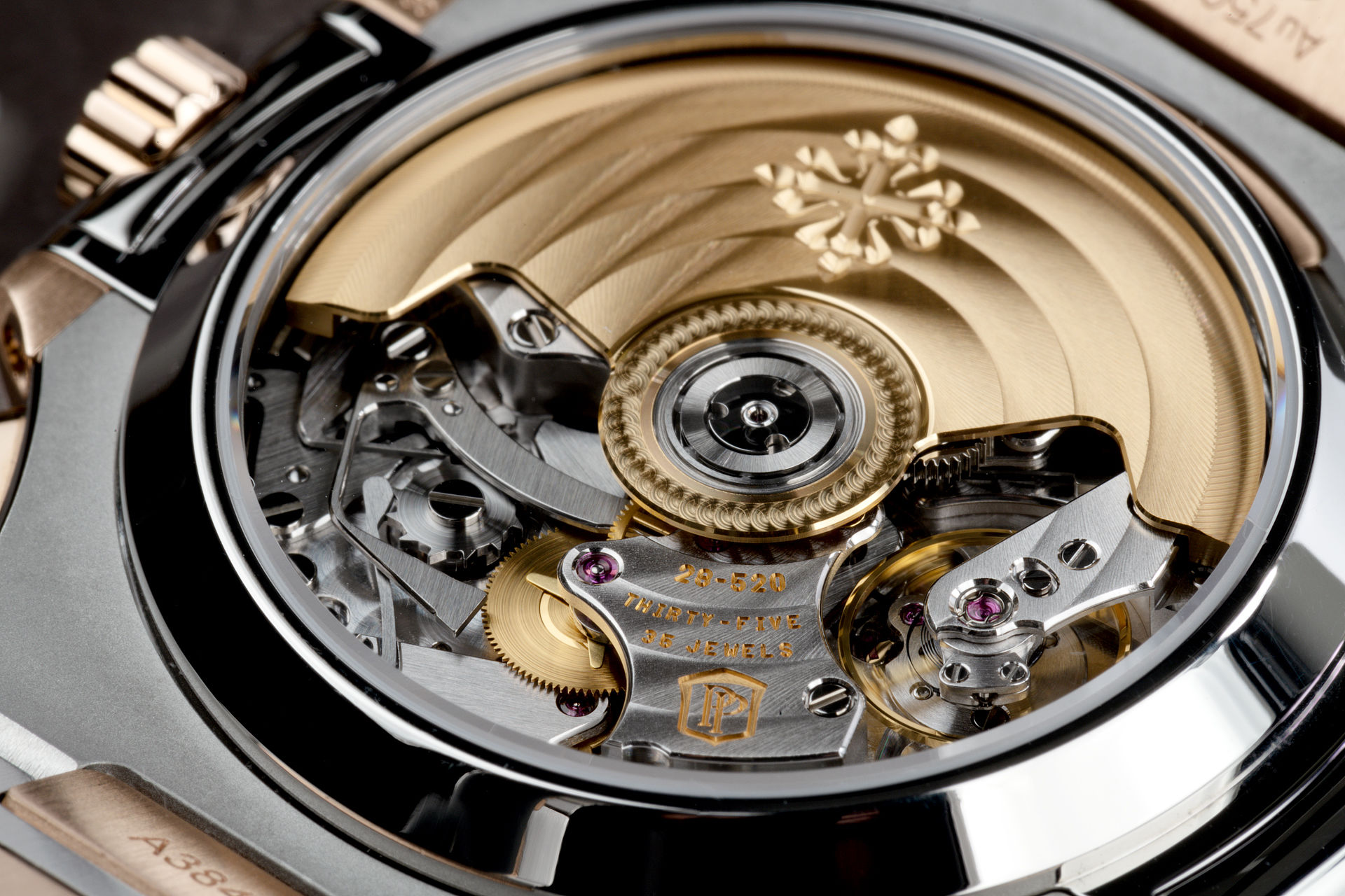 ref 5980/1AR-001 | Rose Gold & Steel 'Full Set' | Patek Philippe Nautilus Chronograph