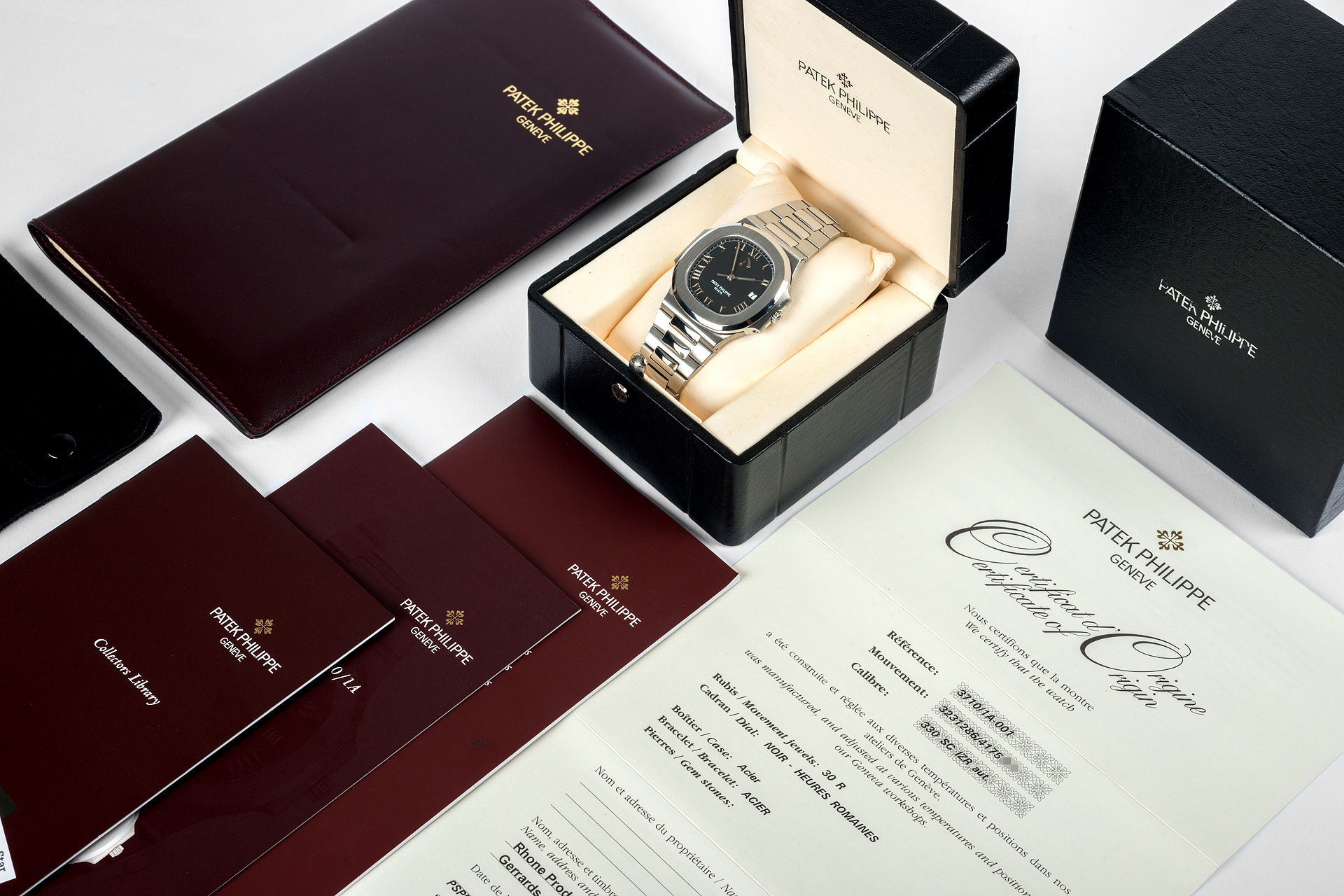 ref 3710/1A | Jumbo 'Complete Set'  | Patek Philippe Nautilus