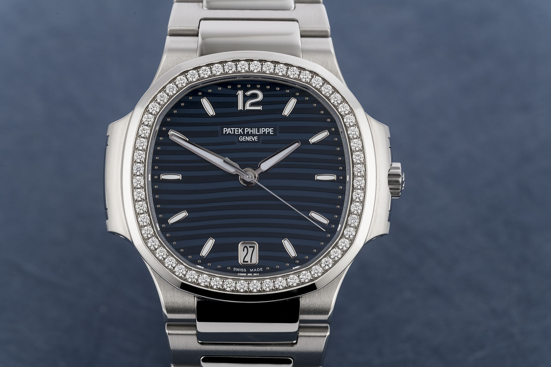 ref 7118/1200A-001 | New Larger Size 'Diamond-Set' | Patek Philippe Nautilus