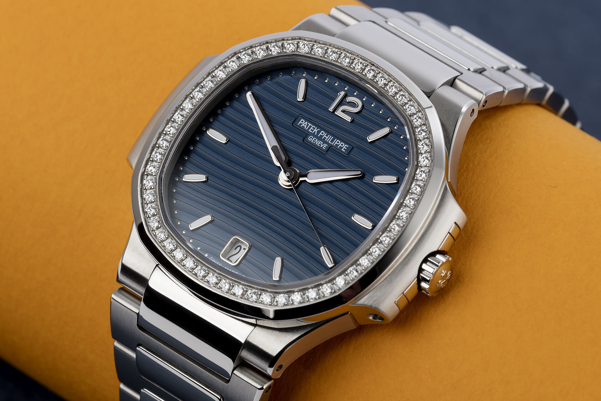 ref 7118/1200A-001 | New Larger Size 'Diamond-Set' | Patek Philippe Nautilus