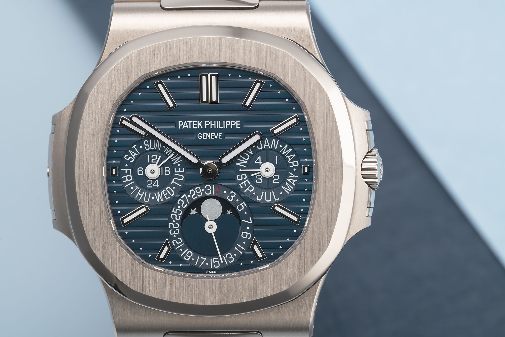 ref 5740/1G-001 | White Gold 'Grand Complication' | Patek Philippe Nautilus Perpetual Calendar