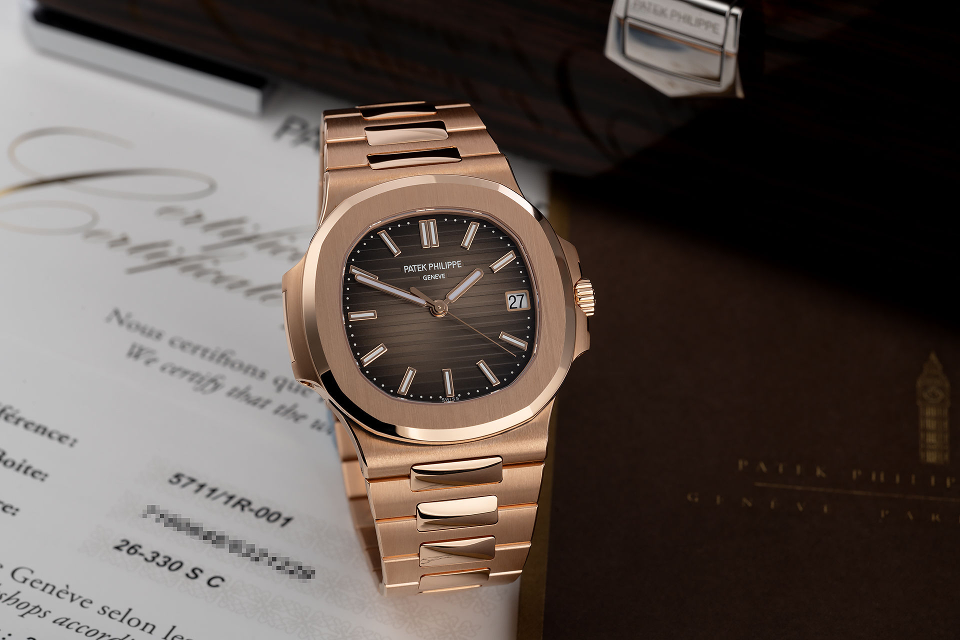 ref 5711/1R-001 | Rose Gold 'Jumbo' | Patek Philippe Nautilus